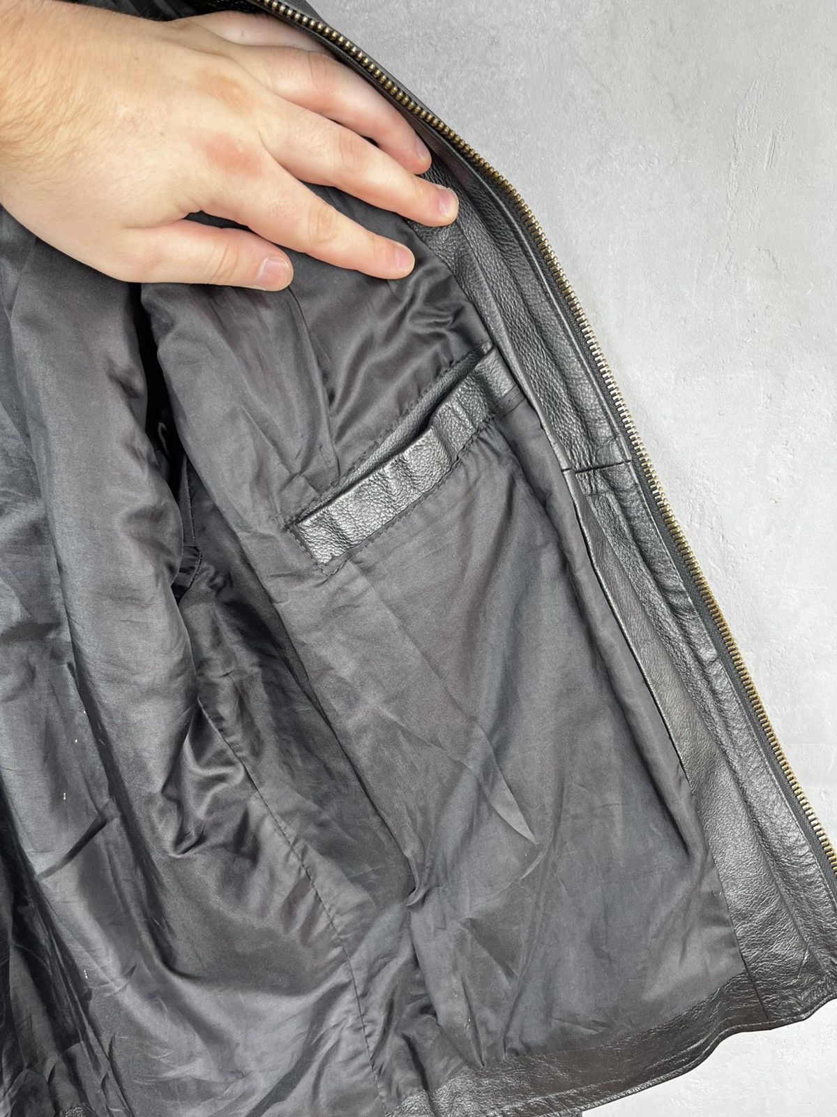 Leather Flying wear leather jacket vintage 90s Size US M / EU 48-50 / 2 - 16 Thumbnail