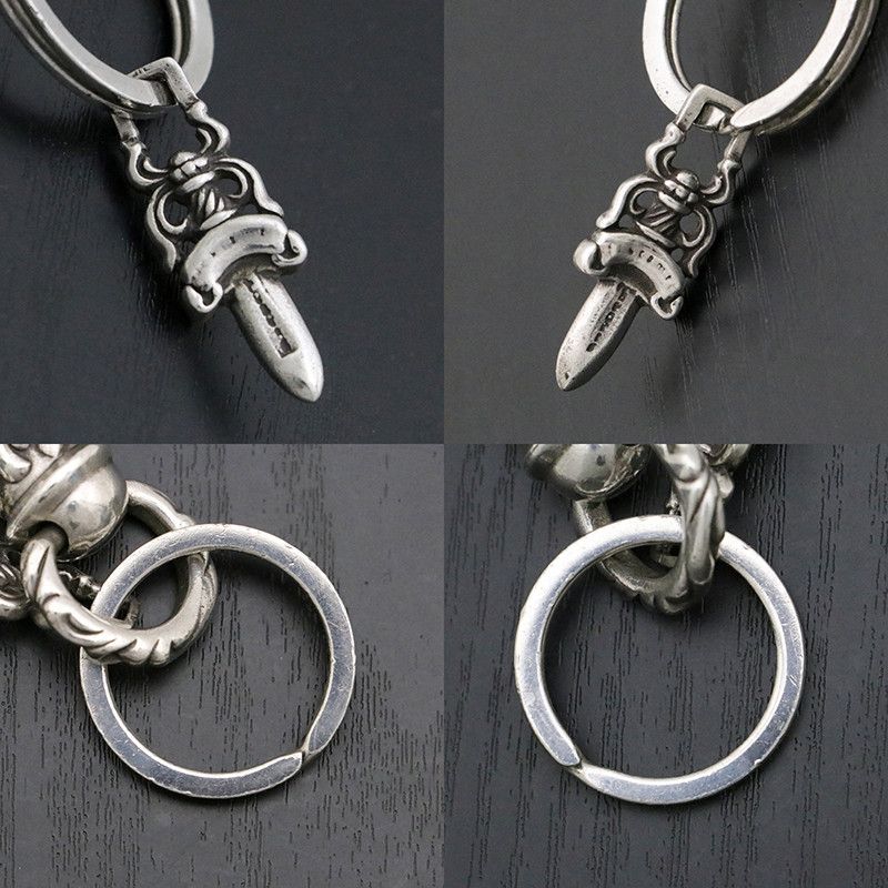 Chrome Hearts Chrome Hearts Campana and Dagger Key Ring Size ONE SIZE - 3 Thumbnail