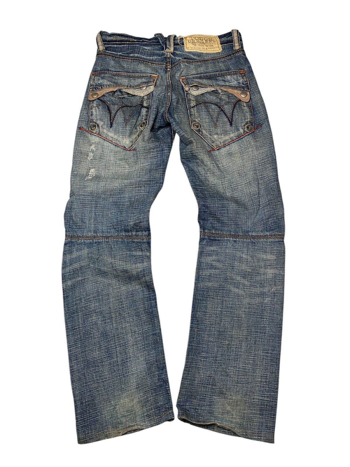 Hysteric Glamour 2000's Tough Multipocket Seawash Flared Jeans Size US 29 - 7 Thumbnail