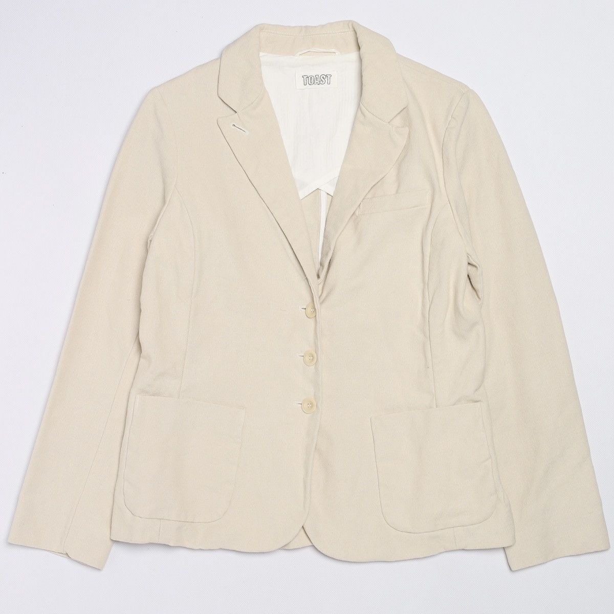 Other Toast Hemp Beige Blazer Jacket Engand Size M / US 6-8 / IT 42-44 - 1 Thumbnail