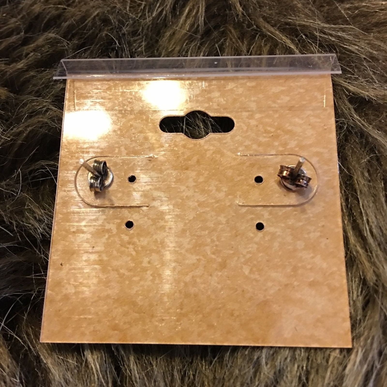 Vintage Vintage genuine drusy 925 sterling stud earrings Size ONE SIZE - 7 Thumbnail