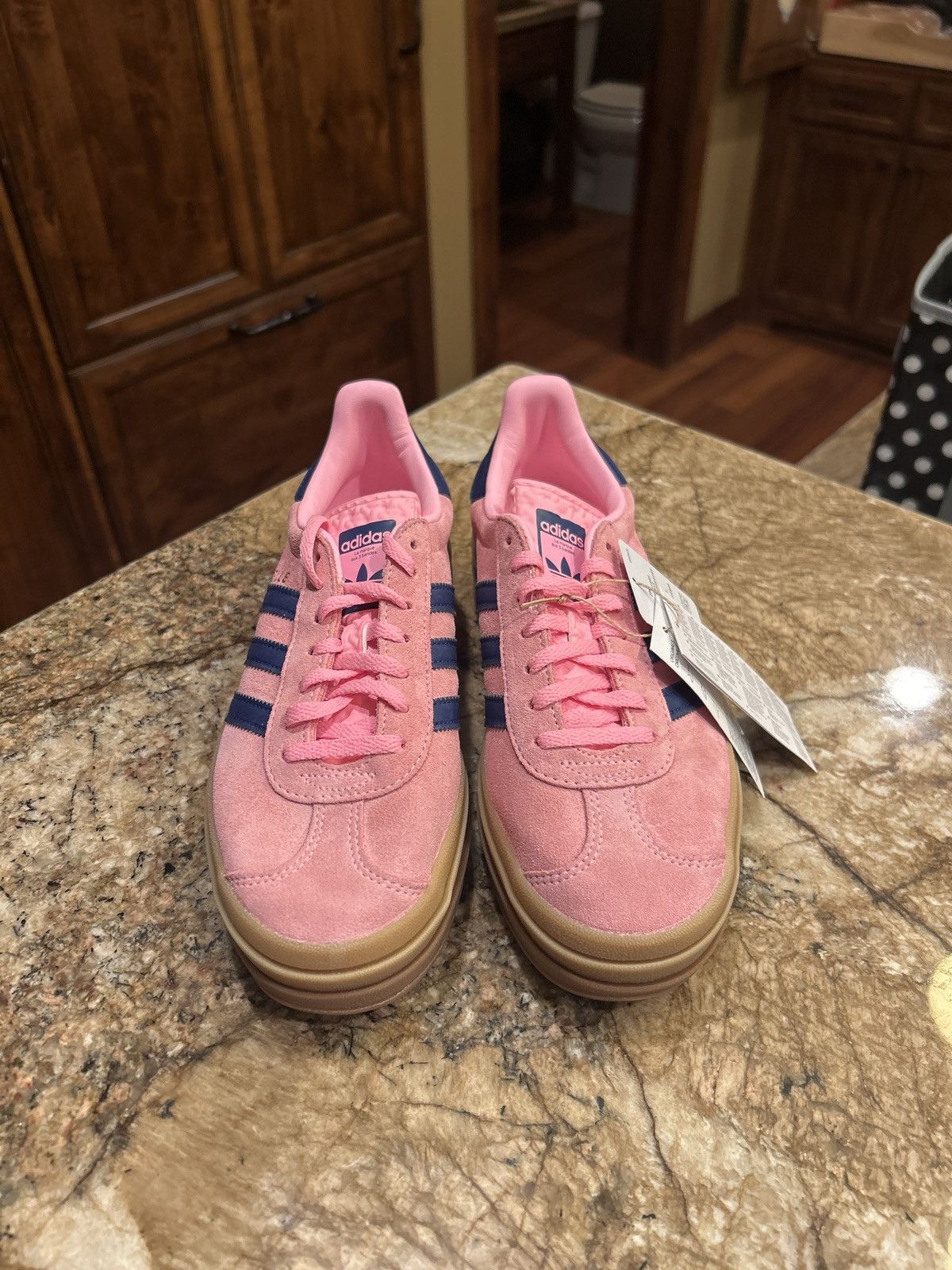 Adidas Gazelle Bold 'Pink Glow Gum'