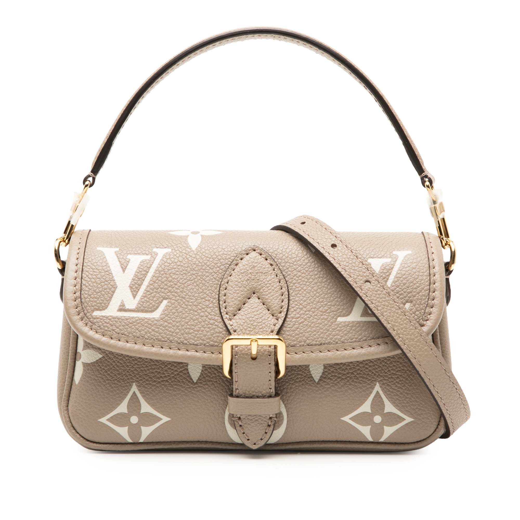 Louis Vuitton Louis Vuitton Nano Bicolor Monogram Empreinte Giant Diane Size ONE SIZE - 1 Thumbnail