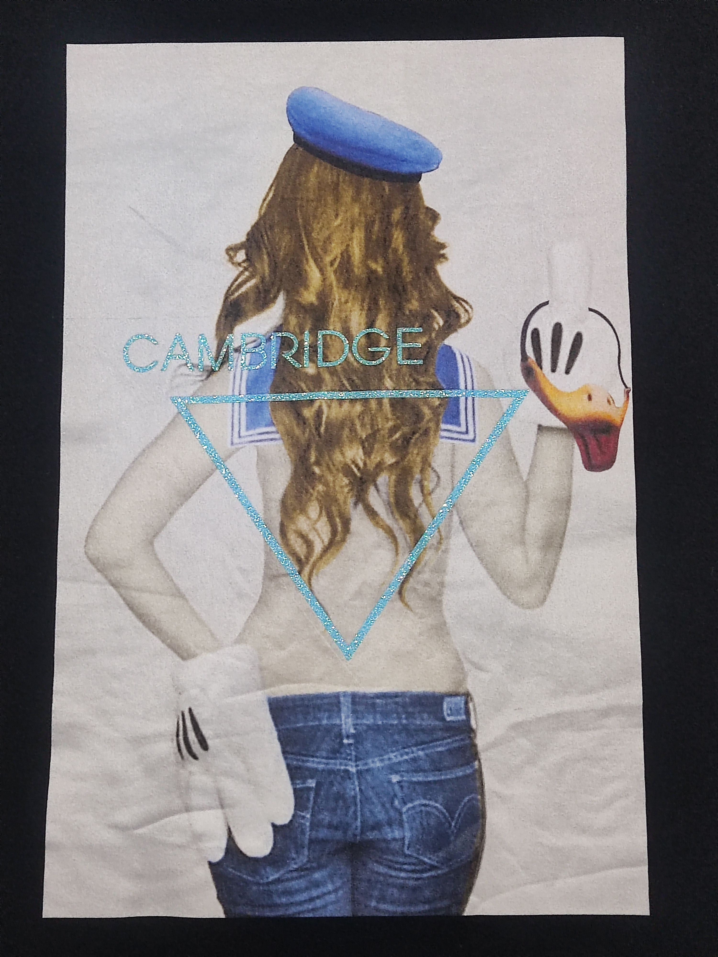 JACKROSE Jackrose "Mouse Girl Middle Fingers" Cambridge Graphics Tee Size M / US 6-8 / IT 42-44 - 1 Thumbnail