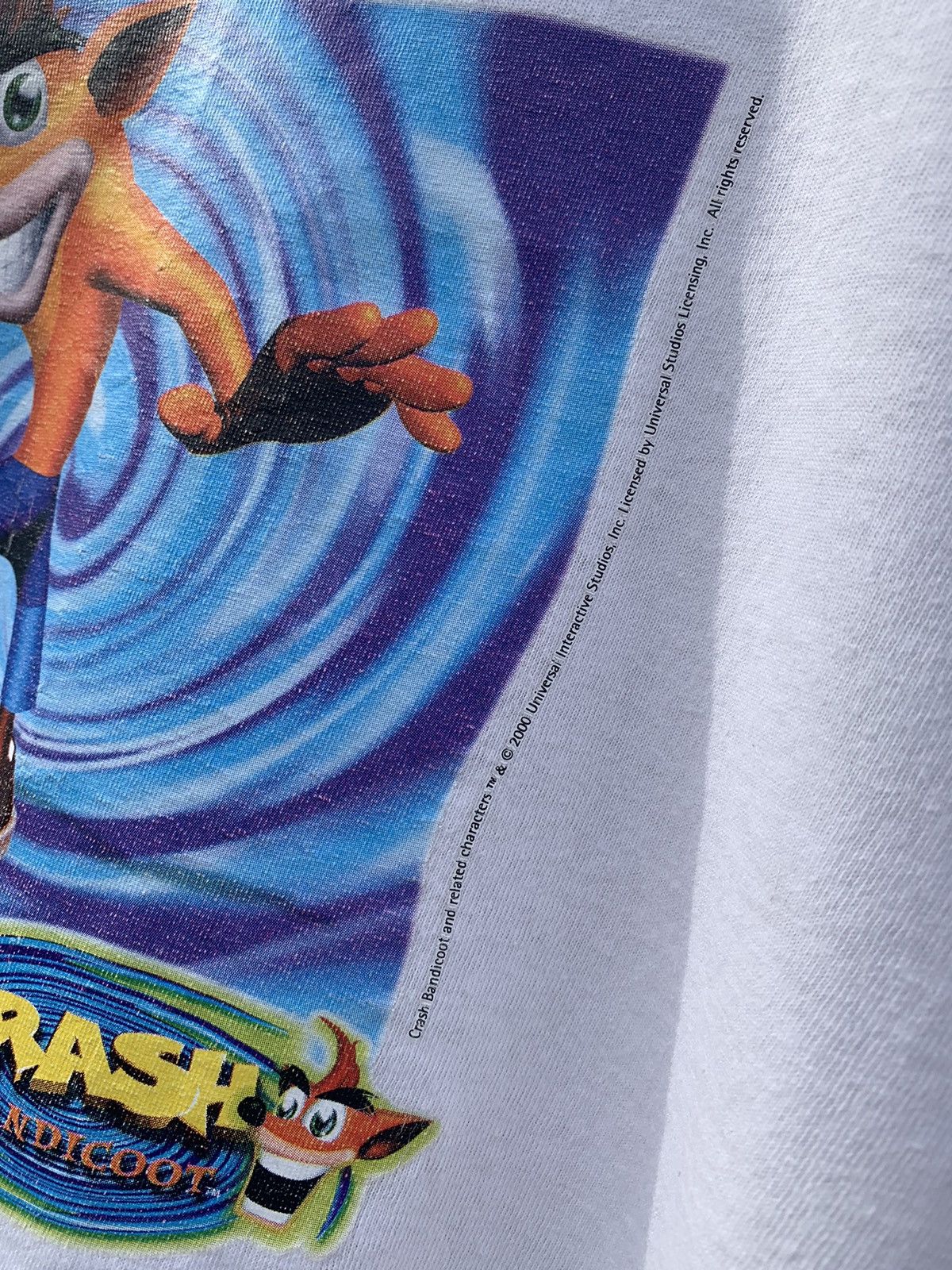 Playstation × Universal Studios × Vintage Vintage Crash Bandicoot Official T-shirt Size US M / EU 48-50 / 2 - 3 Thumbnail