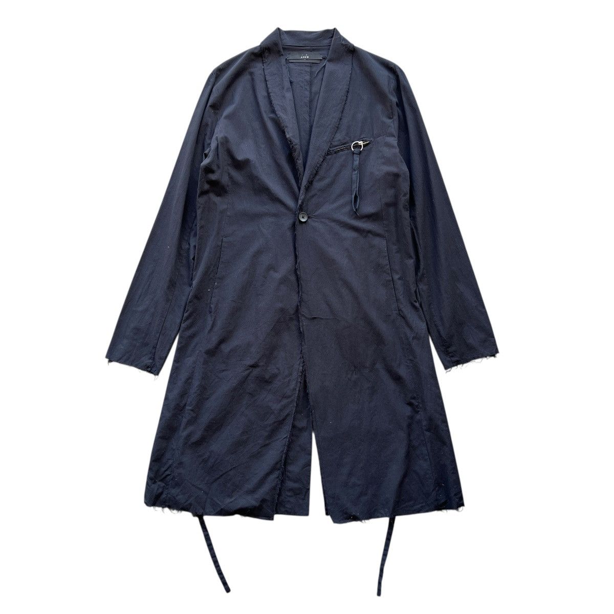 AKM Ask Yy ACotton Shirt Long Coat Made In Japan - Size M Size US M / EU 48-50 / 2 - 1 Thumbnail