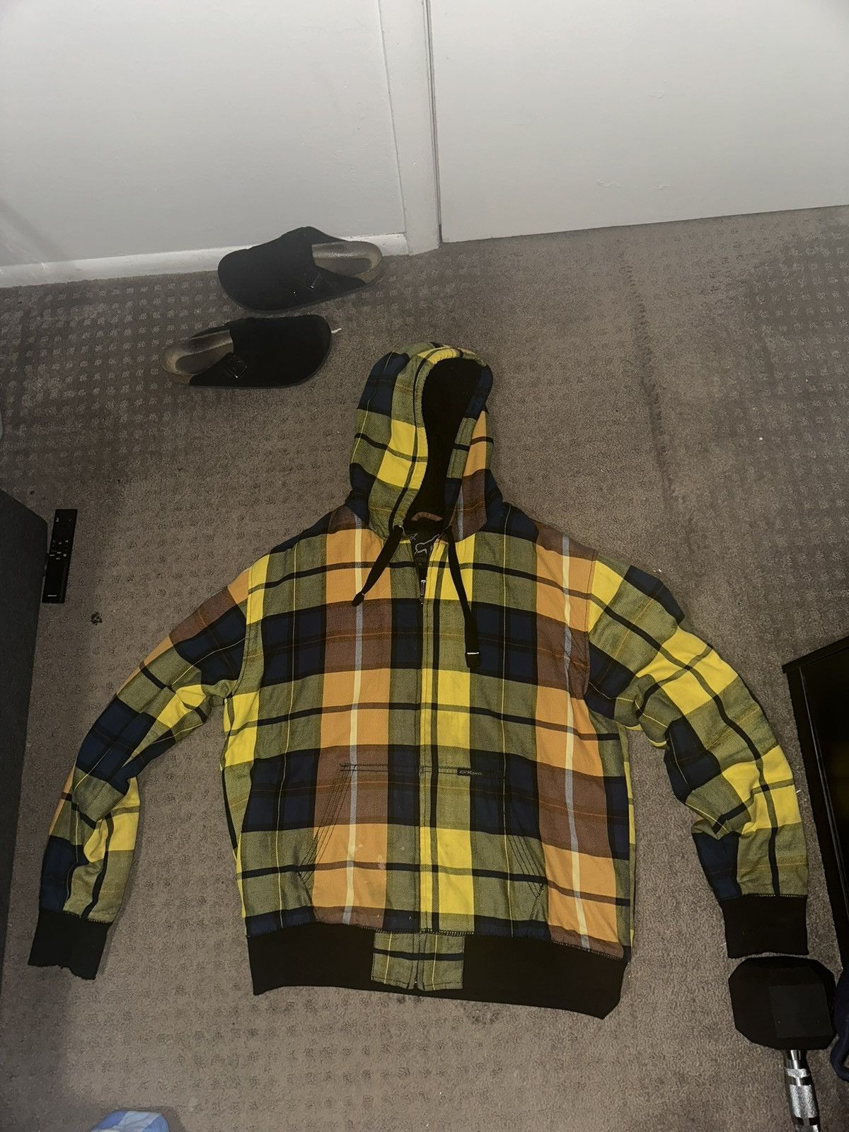 Fox Racing Y2k Fox Fur Linned Hoodie Size US XL / EU 56 / 4 - 1 Thumbnail