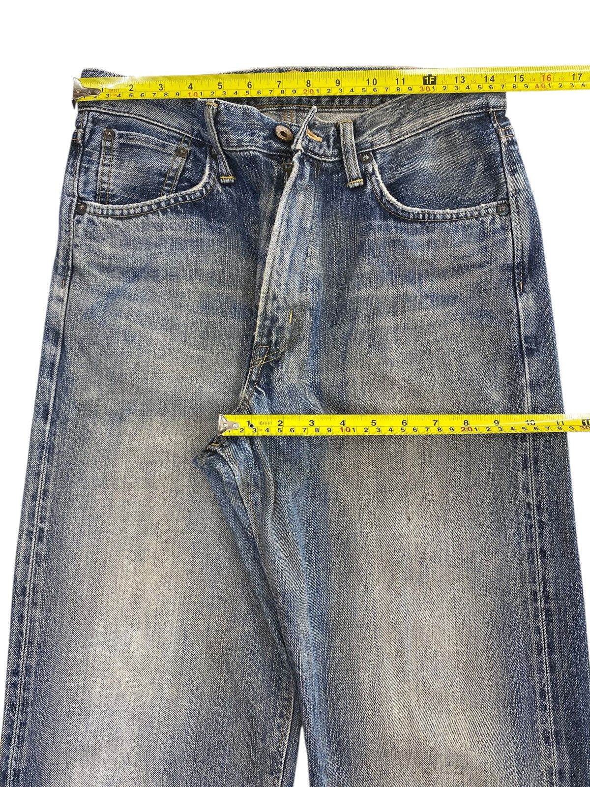 Edwin Vintage Edwin Faded Blue Wash Style Loose Jeans Size US 29 - 5 Thumbnail