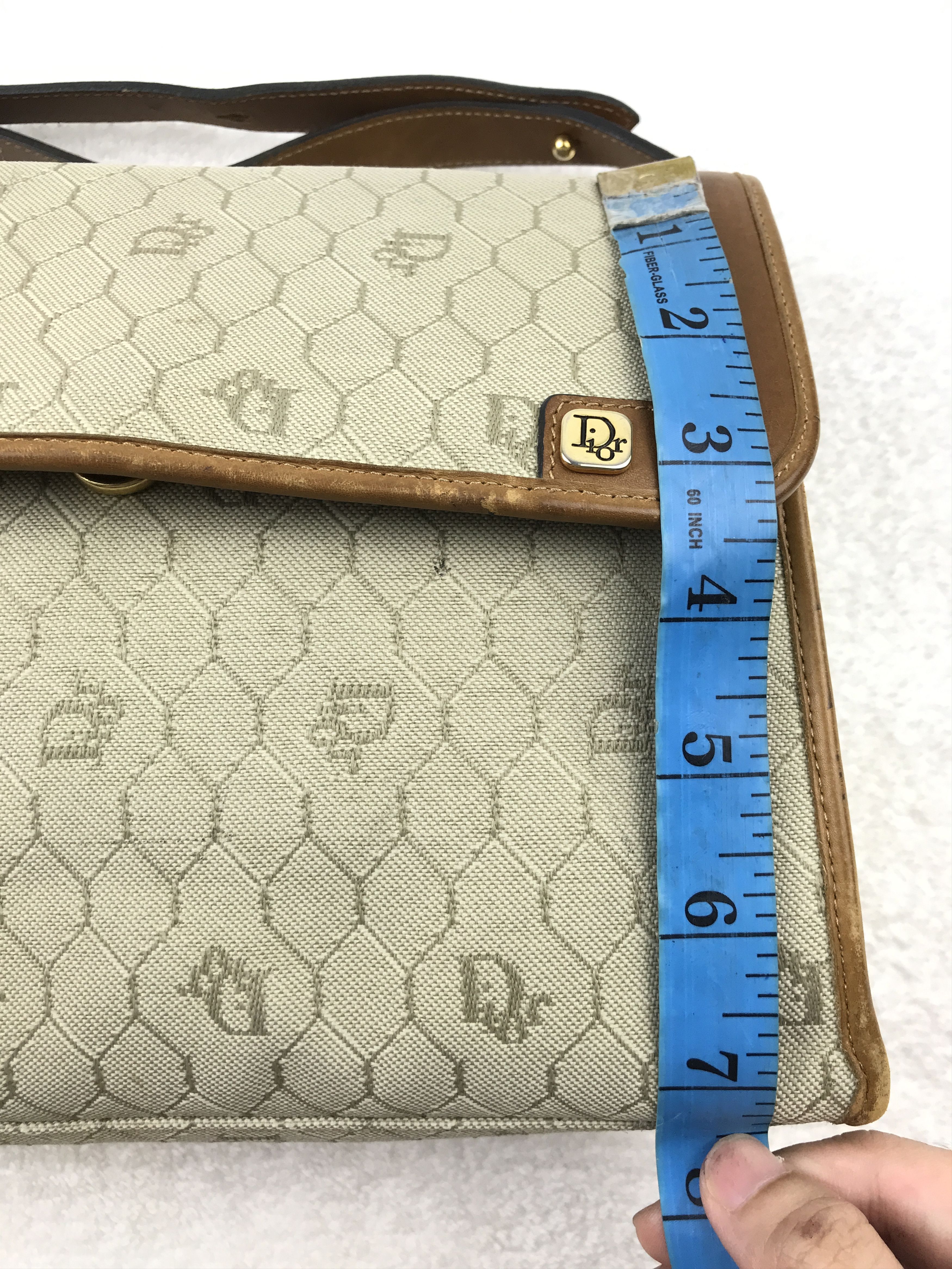 Christian Dior Monsieur × Vintage Vintage Christian Dior Honeycomb Handbag Size ONE SIZE - 6 Thumbnail