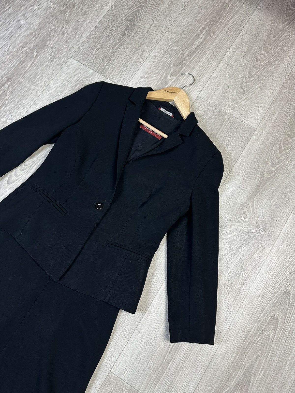 Max Mara × Vintage Max Mara Italy Costume Blazer Jacket and Skirts Size M / US 6-8 / IT 42-44 - 3 Thumbnail