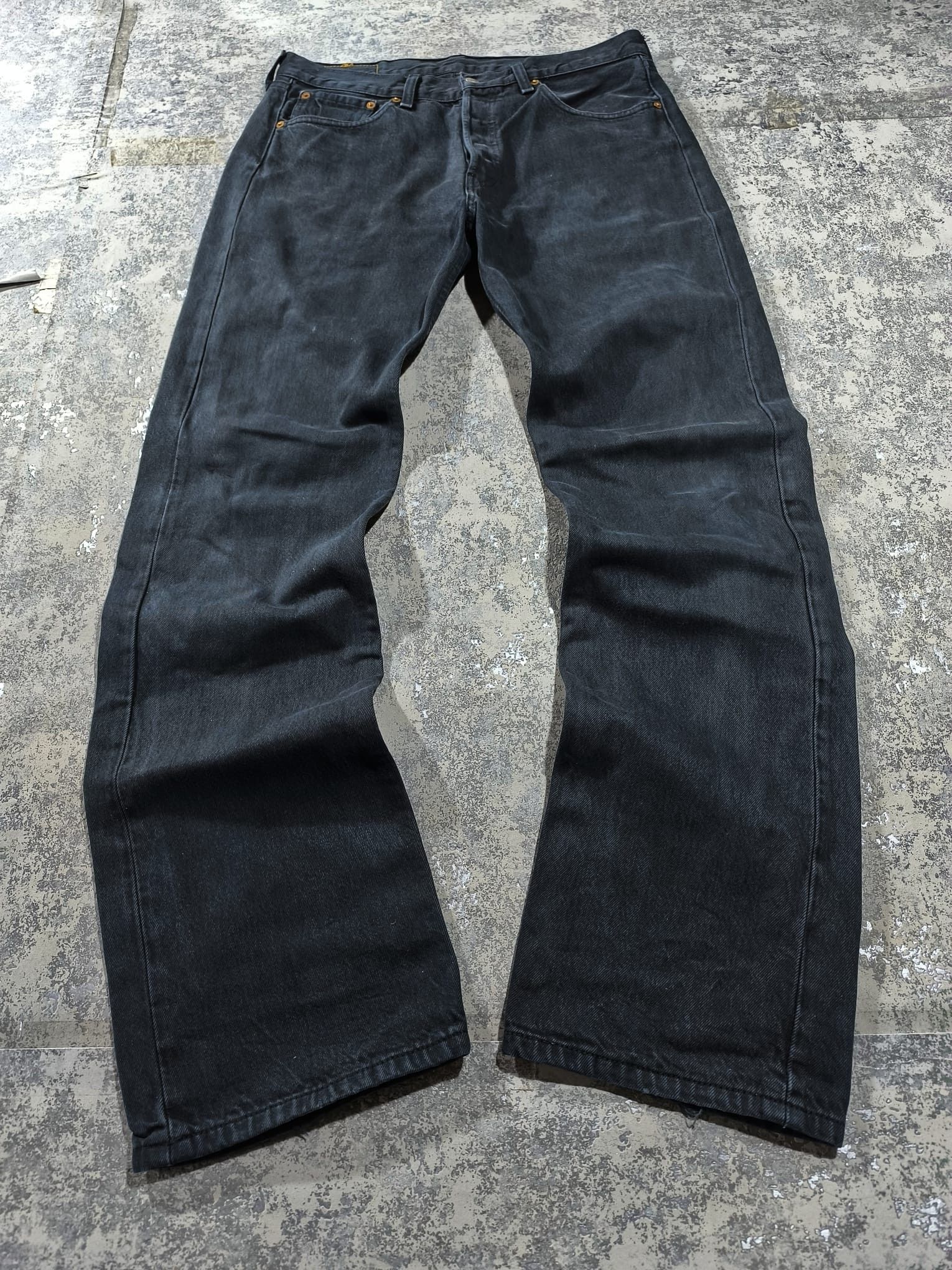 Levi's vintage levis 501 faded black Size US 32 / EU 48 - 2 Thumbnail