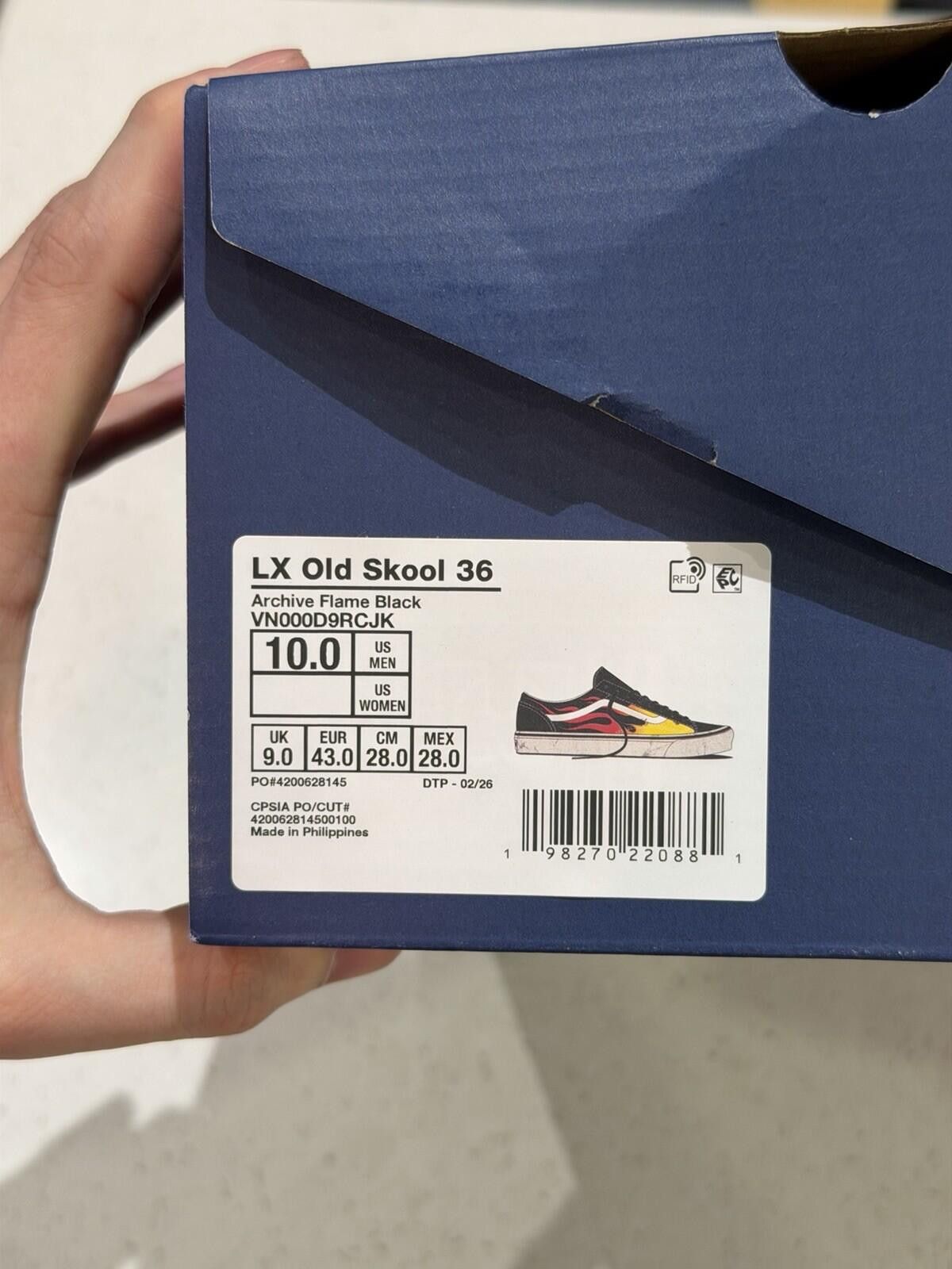 Vans Vans Old Skool 36 Flame Archive Pack Marshmallow (8.5) NEW Size US 8.5 / EU 41-42 - 12 Thumbnail