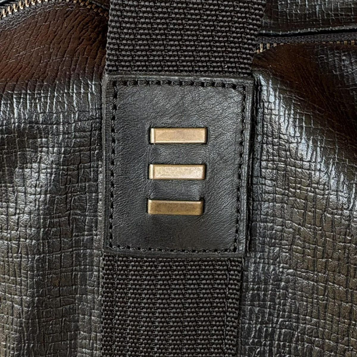 Jean Paul Gaultier Jean Paul Gaultier Leather Boston Travel Bag Size ONE SIZE - 11 Thumbnail