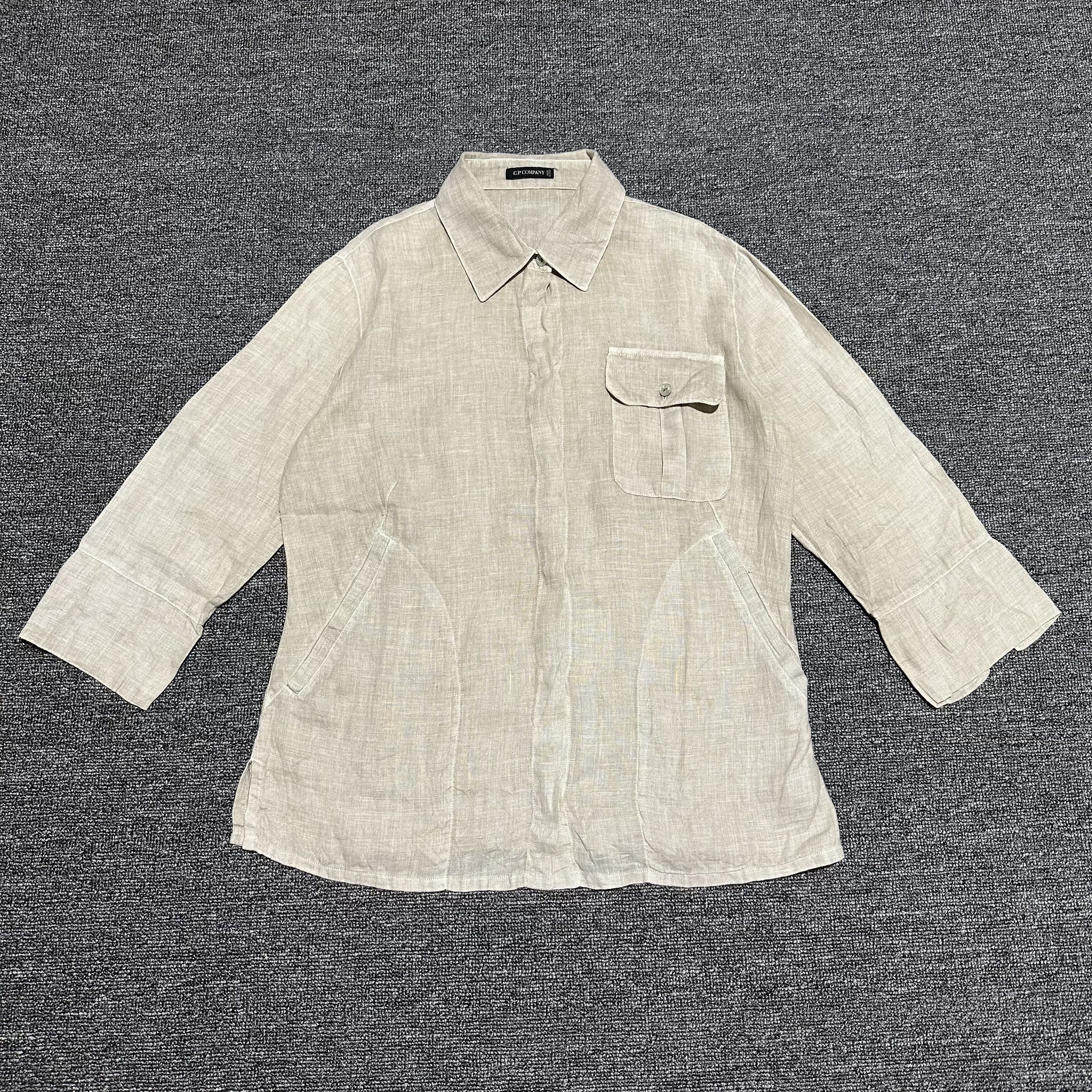 CP Company Linen Button Ups Shirts