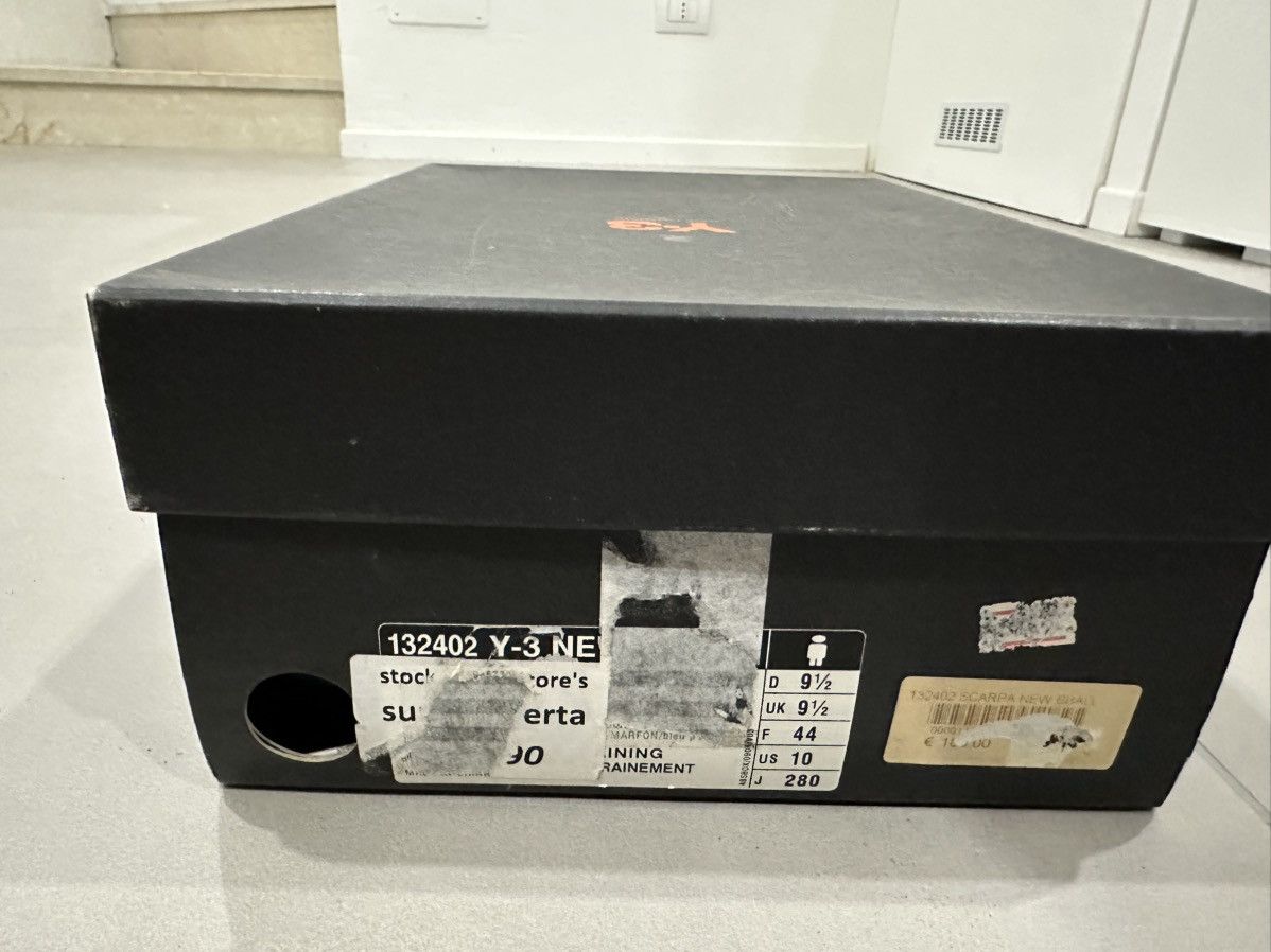 Yohji Yamamoto Y-3 New Ball High Top Sneakers Yohji Yamamoto x Adidas 44 EU Size US 10 / EU 43 - 5 Thumbnail