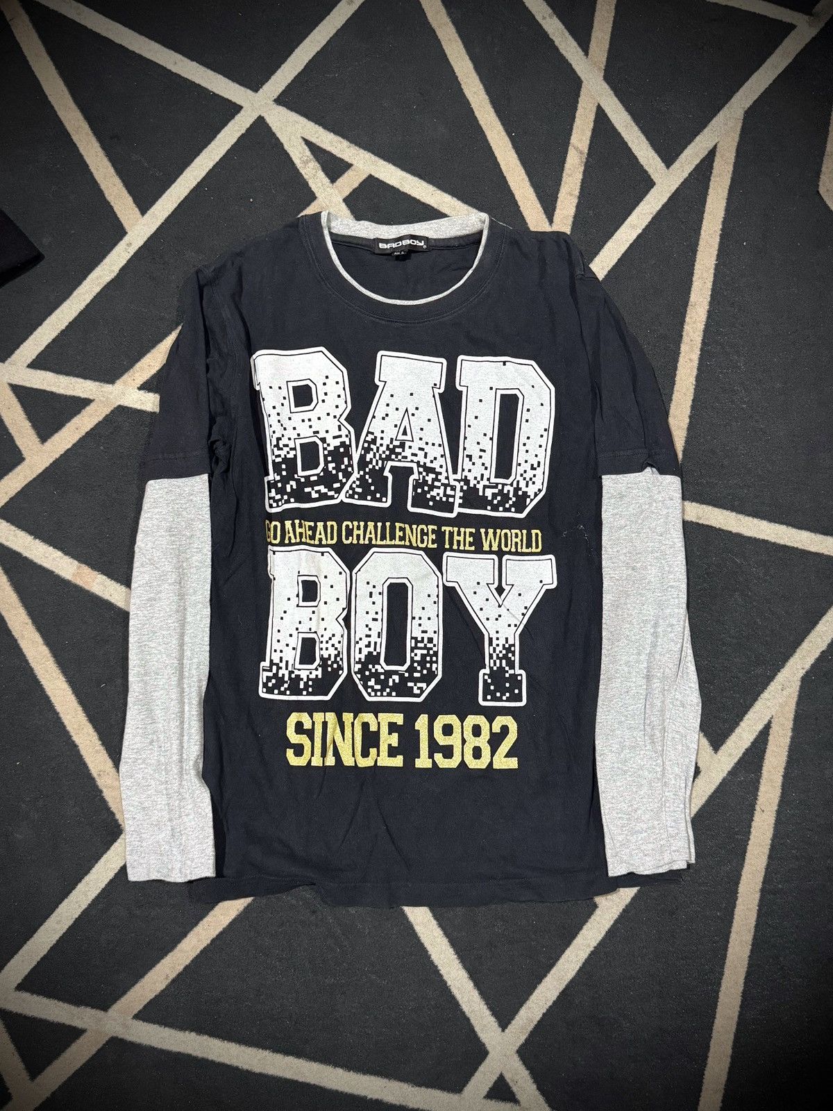 If Six Was Nine 2000s Badboy Japanese Long Sleeve Size US L / EU 52-54 / 3 - 1 Thumbnail