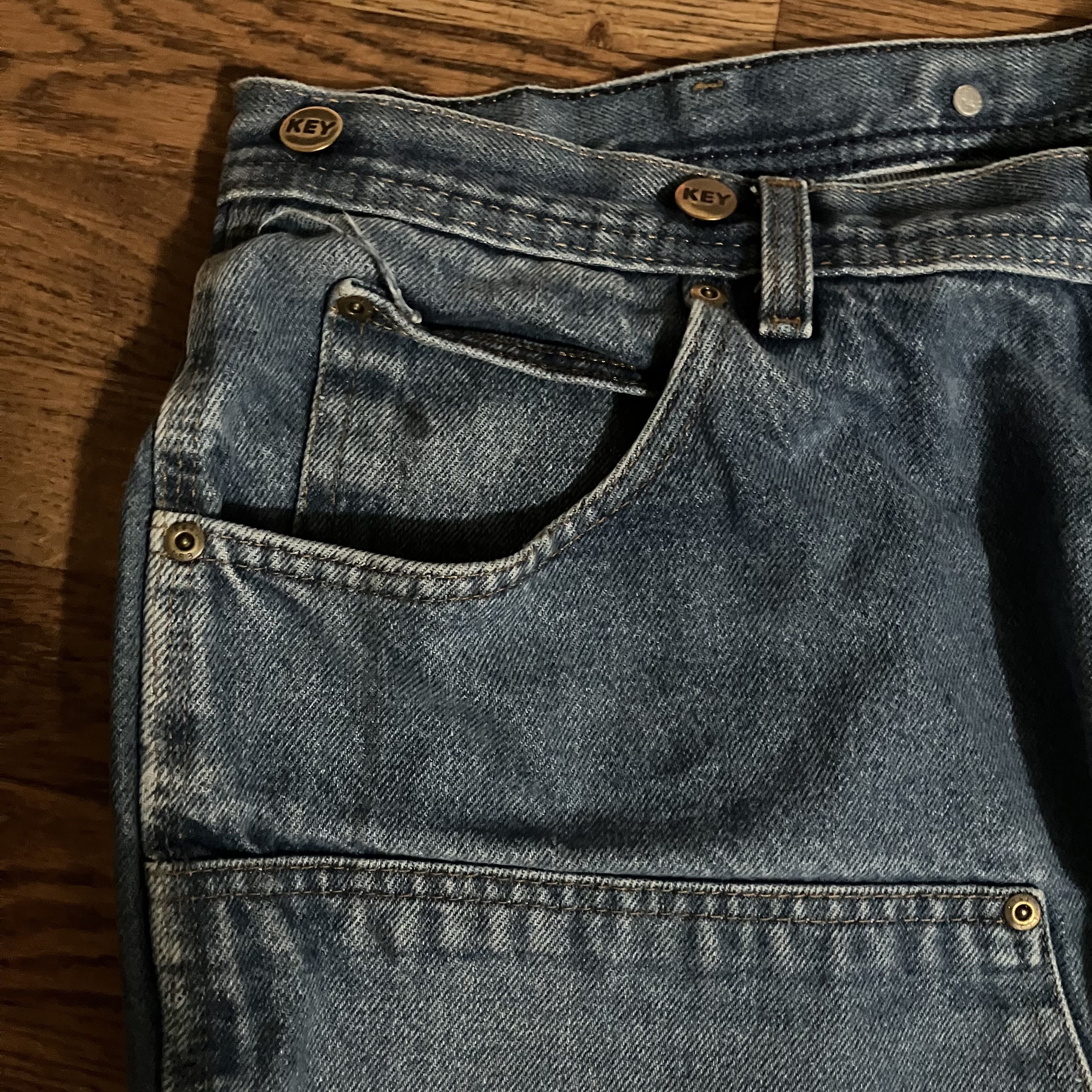 Carhartt × Vintage Vintage Key Double Knee Carpenter Denim Size US 38 / EU 54 - 7 Thumbnail