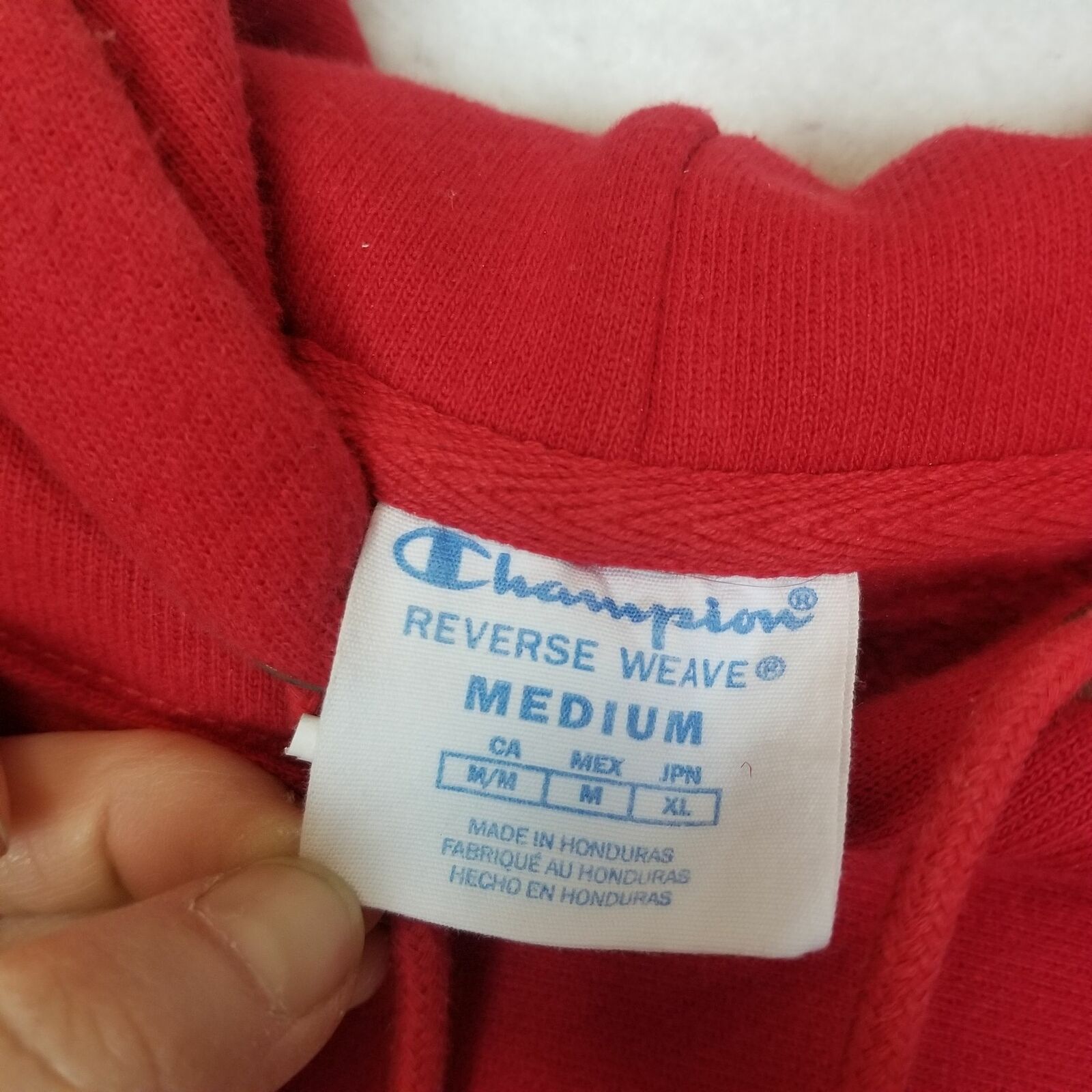 Champion Champion Reverse Weave Mens Cliff Bar Hoodie Sweatshirt M Size US M / EU 48-50 / 2 - 6 Thumbnail