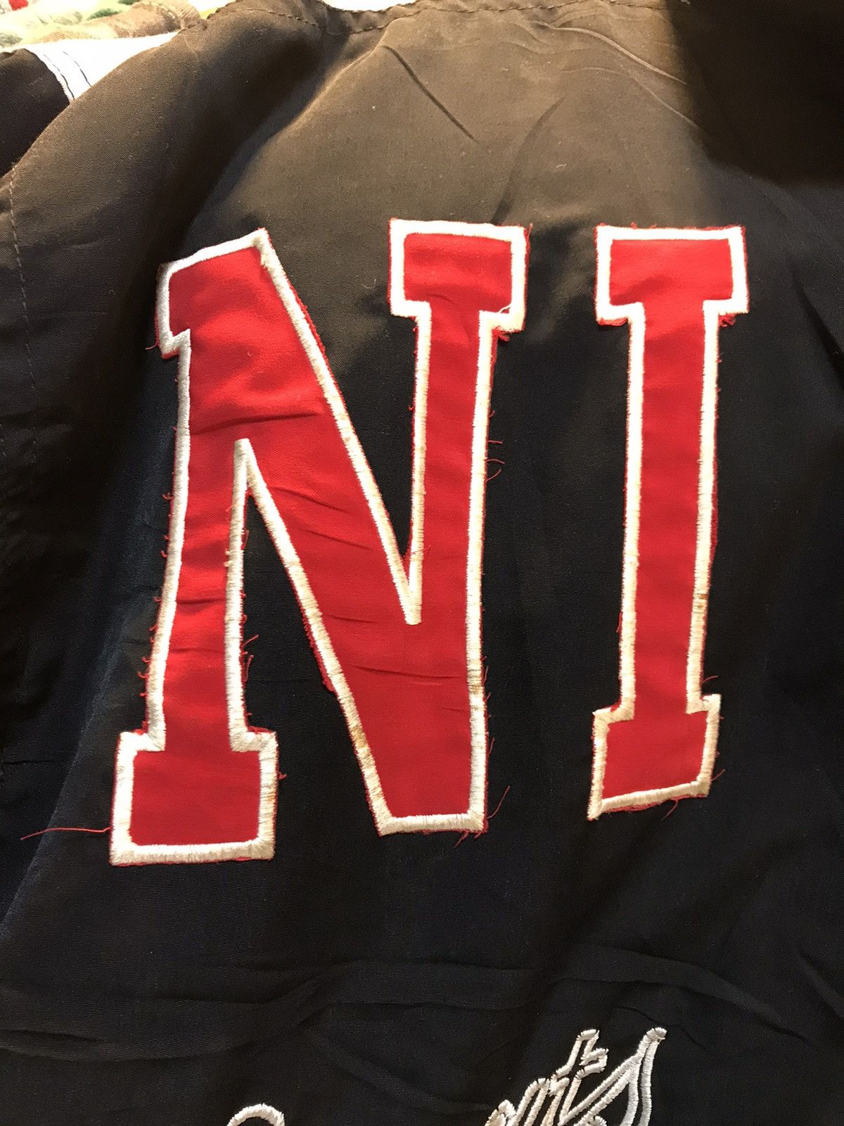 Nike × Vintage Vintage Nike Spell Out 90s Jacket Size US L / EU 52-54 / 3 - 9 Thumbnail