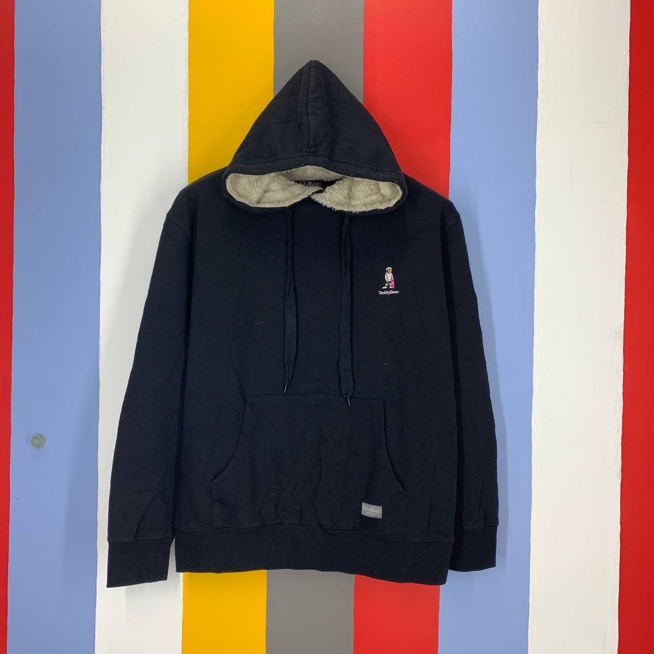 Japanese Brand TEDDY BEAR Hoodie Pullover #2098/17 Size US M / EU 48-50 / 2 - 1 Thumbnail