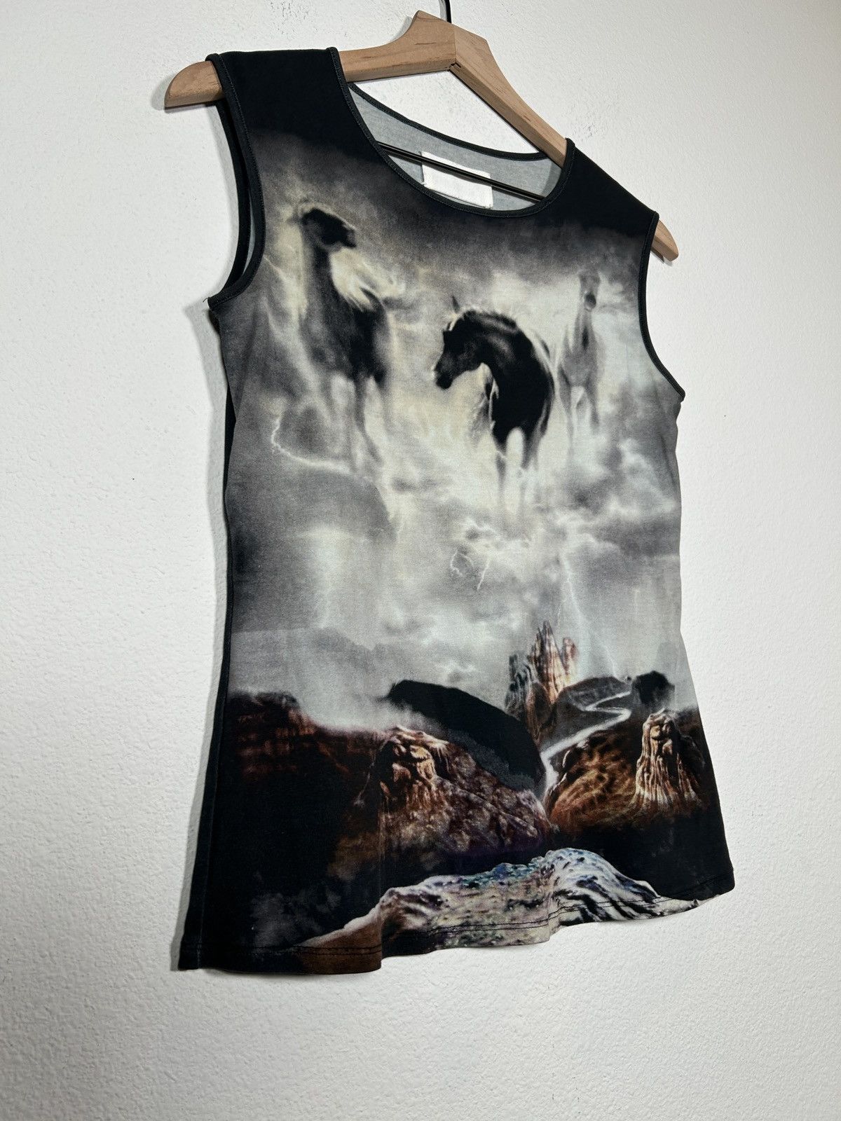 Maison Margiela SS08 Runway Wild Horses Tank Top Size US M / EU 48-50 / 2 - 2 Thumbnail