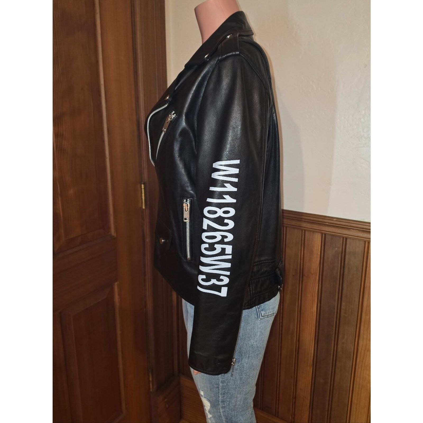 Leather NWOT Walter Baker New York Black Leather Candace Jacket L Size L / US 10 / IT 46 - 6 Thumbnail