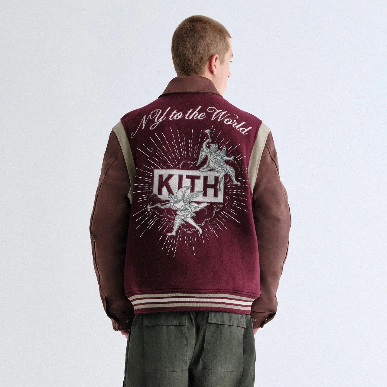 Kith Kith Wool & Microsuede Varsity Jacket Size US M / EU 48-50 / 2 - 5 Thumbnail