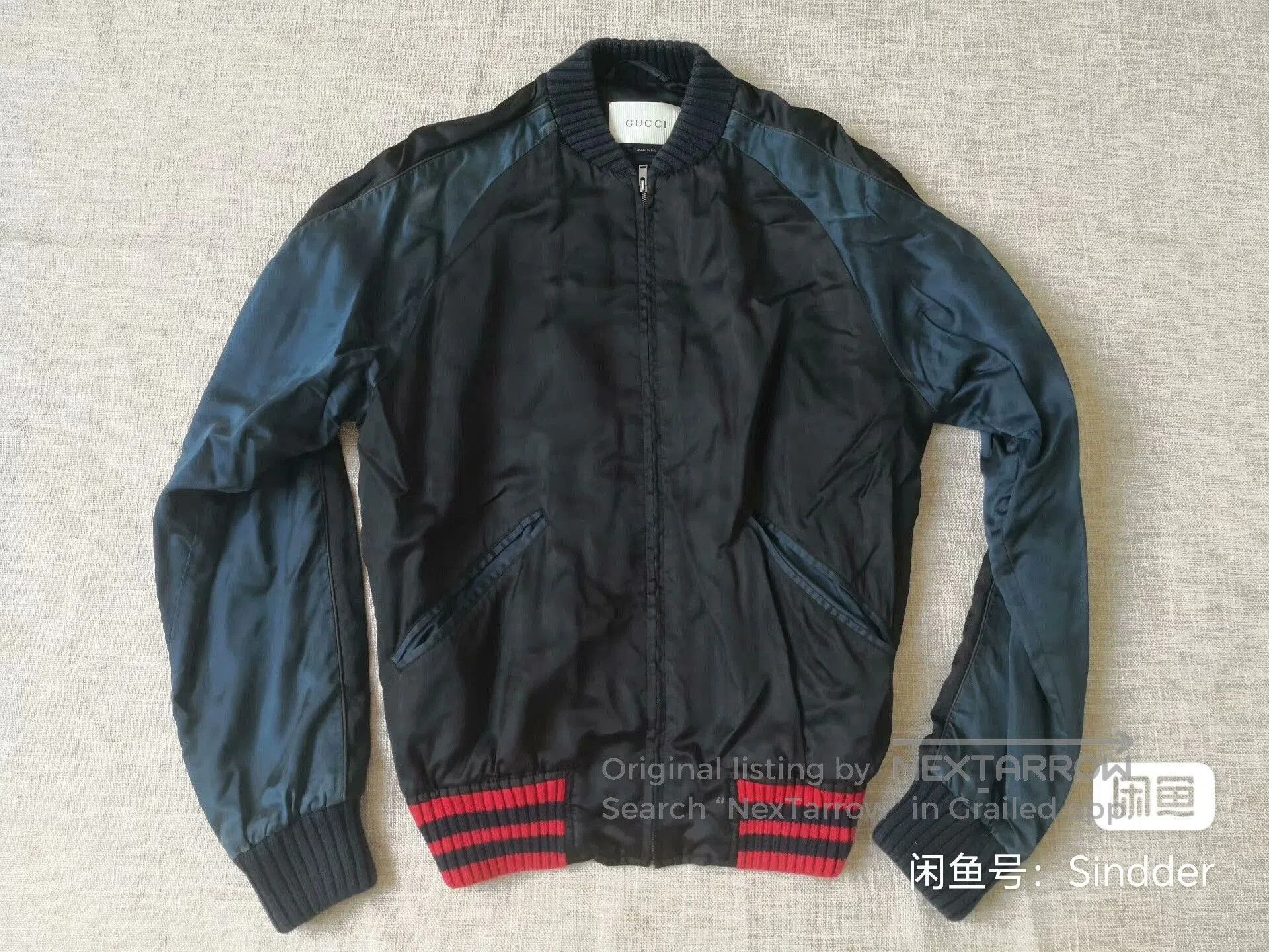 Gucci Gucci Men's Silk Jacket. Size US S / EU 44-46 / 1 - 1 Thumbnail