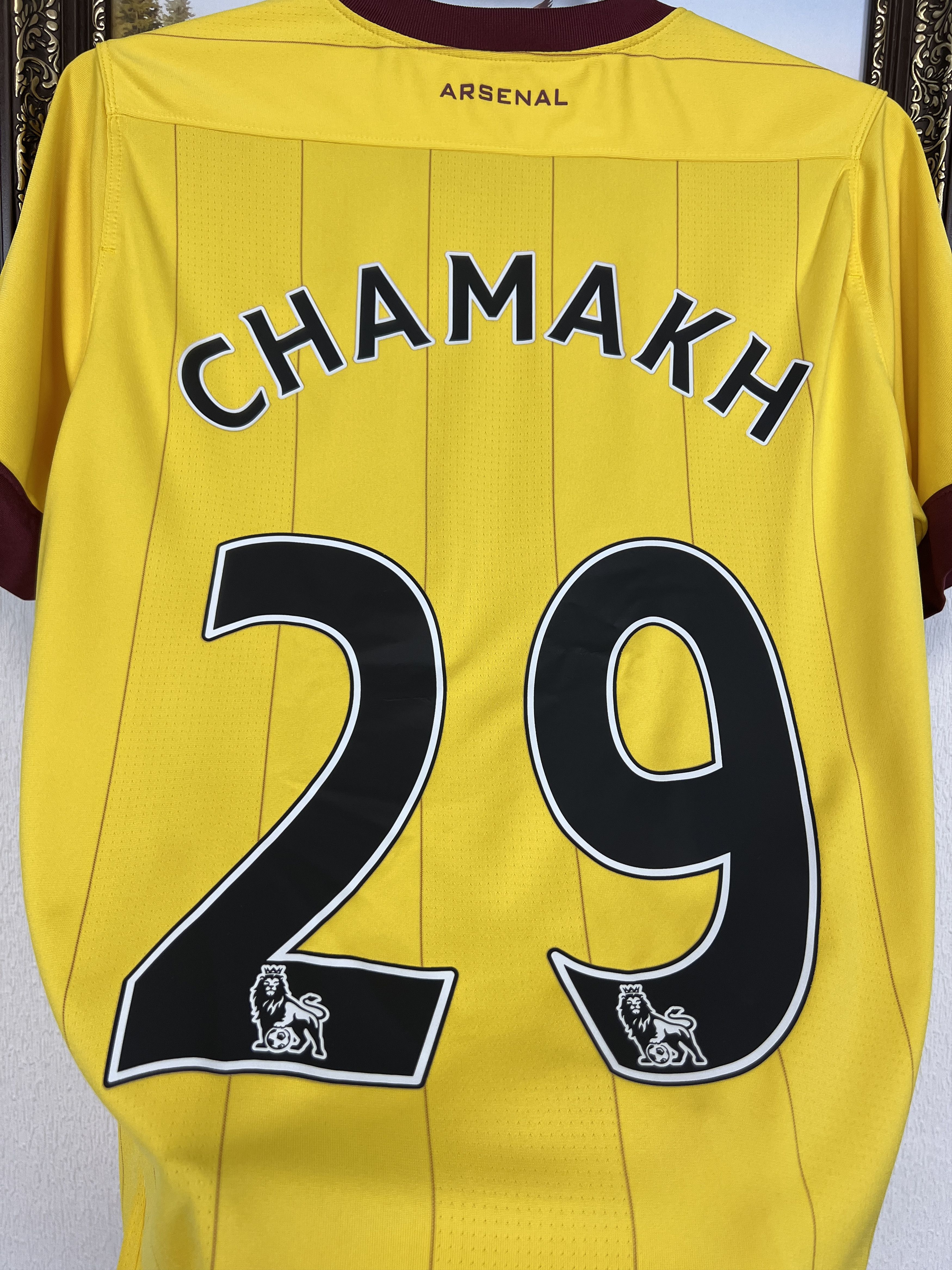 Nike Arsenal football shirt Soccer #29 Chamakh Nike Tee Hype Size US XS / EU 42 / 0 - 13 Thumbnail