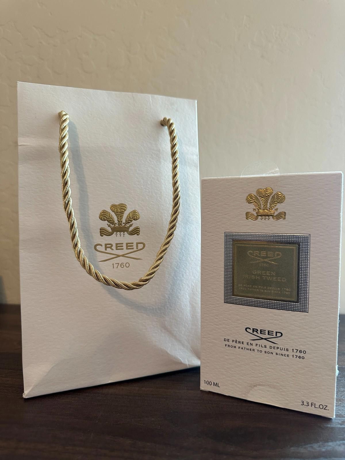 Creed Green Irish Tweed by Creed,3.3oz Millesime EDP Spray for Men Size ONE SIZE - 5 Thumbnail
