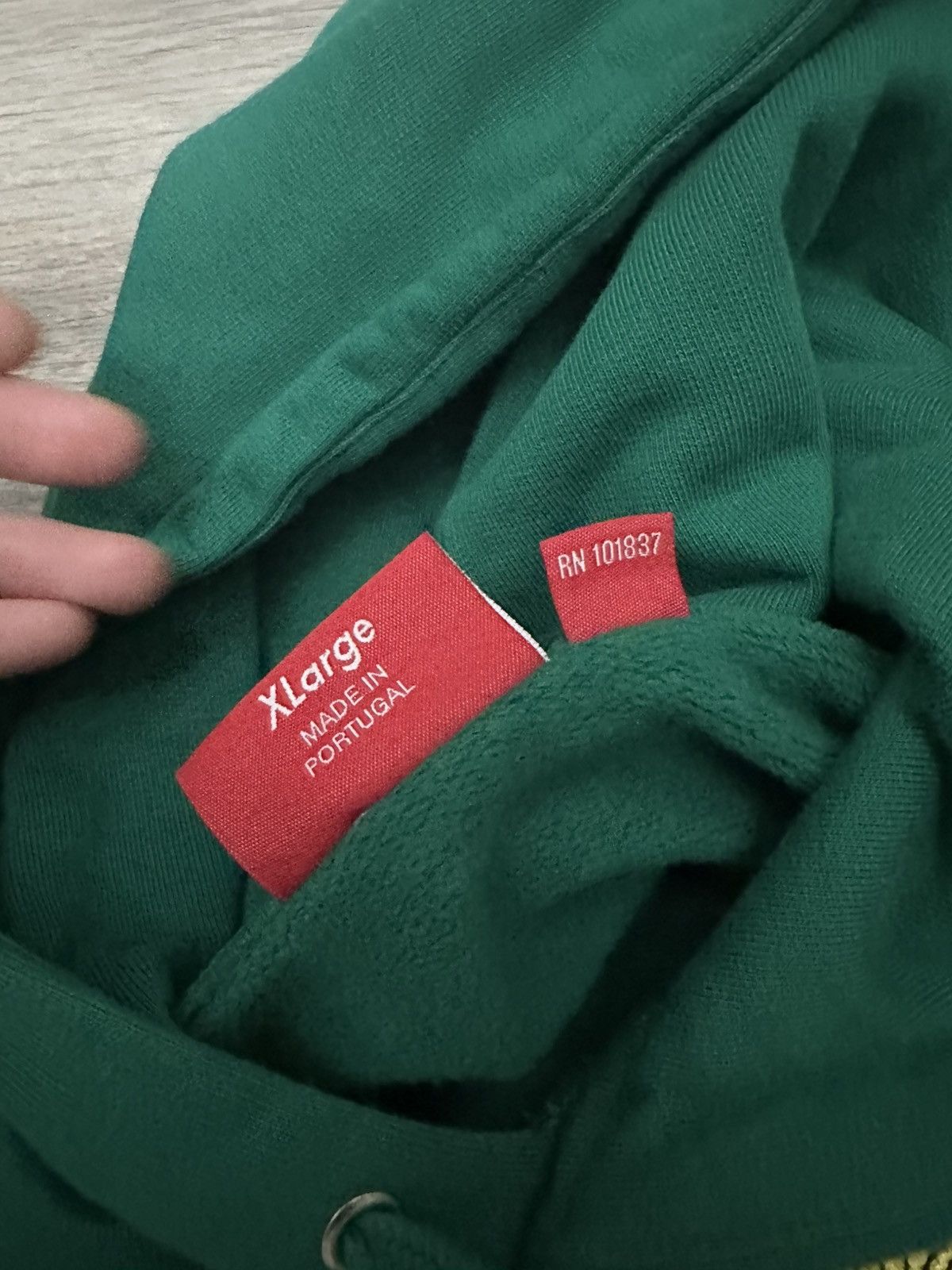 Supreme Love or Hate Hooded Sweatshirt Size US XL / EU 56 / 4 - 4 Thumbnail