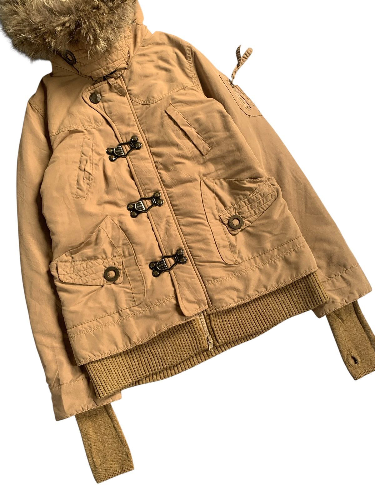 SLY Japanesebrand SLY y2k fur jacket jacket 🇯🇵 Size US M / EU 48-50 / 2 - 3 Thumbnail