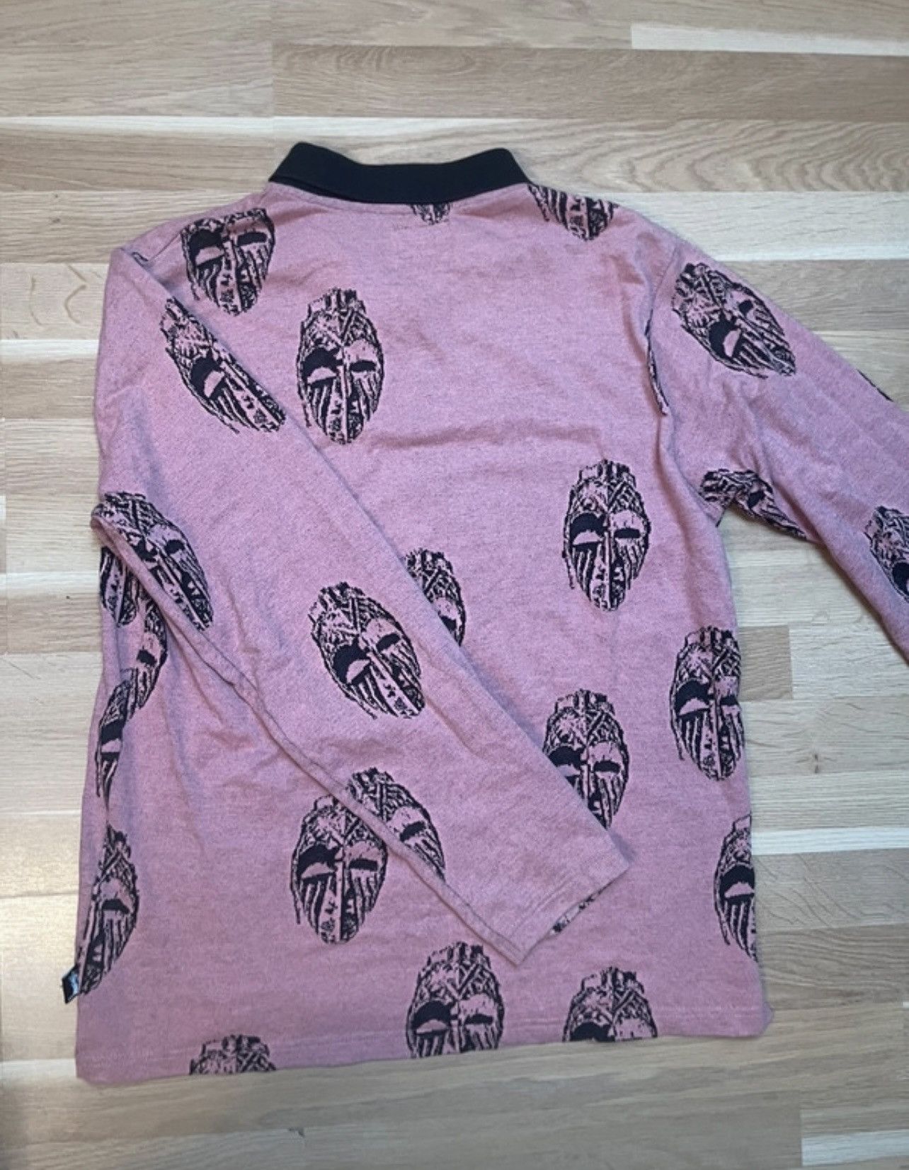 Stussy Stussy Mask longsleve Polo! Size US L / EU 52-54 / 3 - 2 Thumbnail