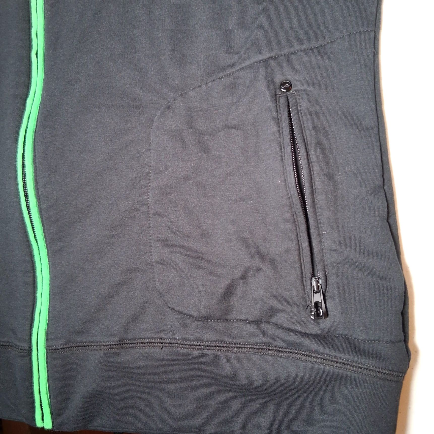 Ralph Lauren Ralph Lauren Active LRL Sweatshirt Women Large Black Green Zip Athleisure Size L / US 10 / IT 46 - 7 Thumbnail