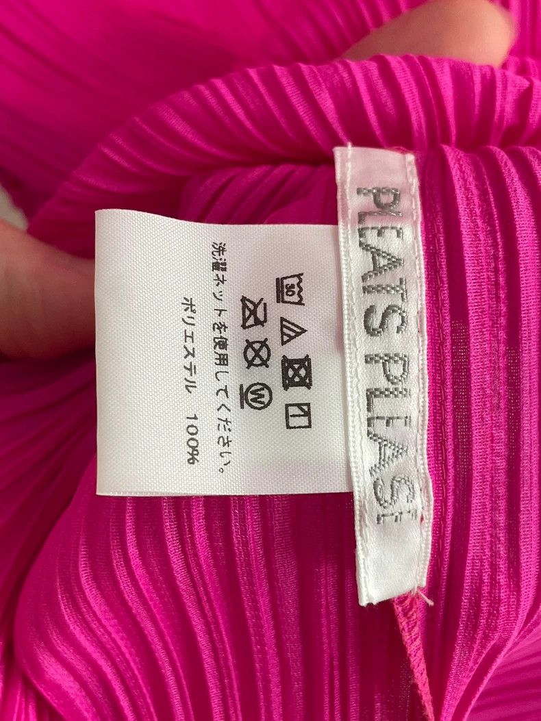 Issey Miyake Issey Miyake Colorful rose red top Size L / US 10 / IT 46 - 2 Thumbnail
