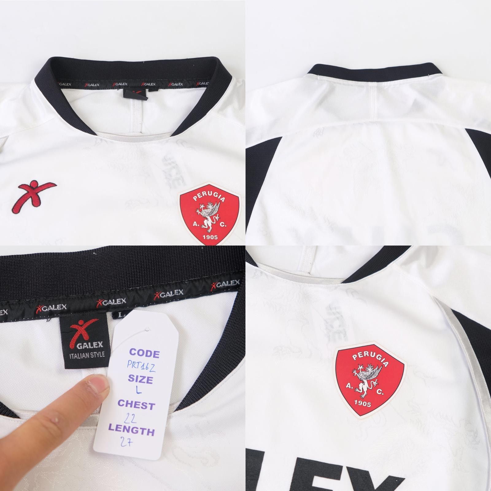 Galeries Lafayette 2000/01 Perugia Training Shirt Galex (L) Size US L / EU 52-54 / 3 - 4 Thumbnail