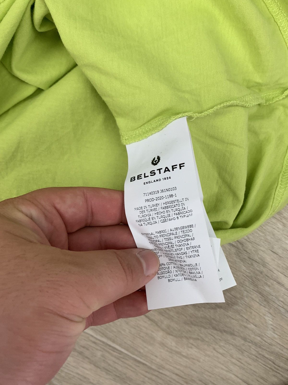 Belstaff Belstaff T-Shirt Big Logo Size US XXL / EU 58 / 5 - 7 Thumbnail