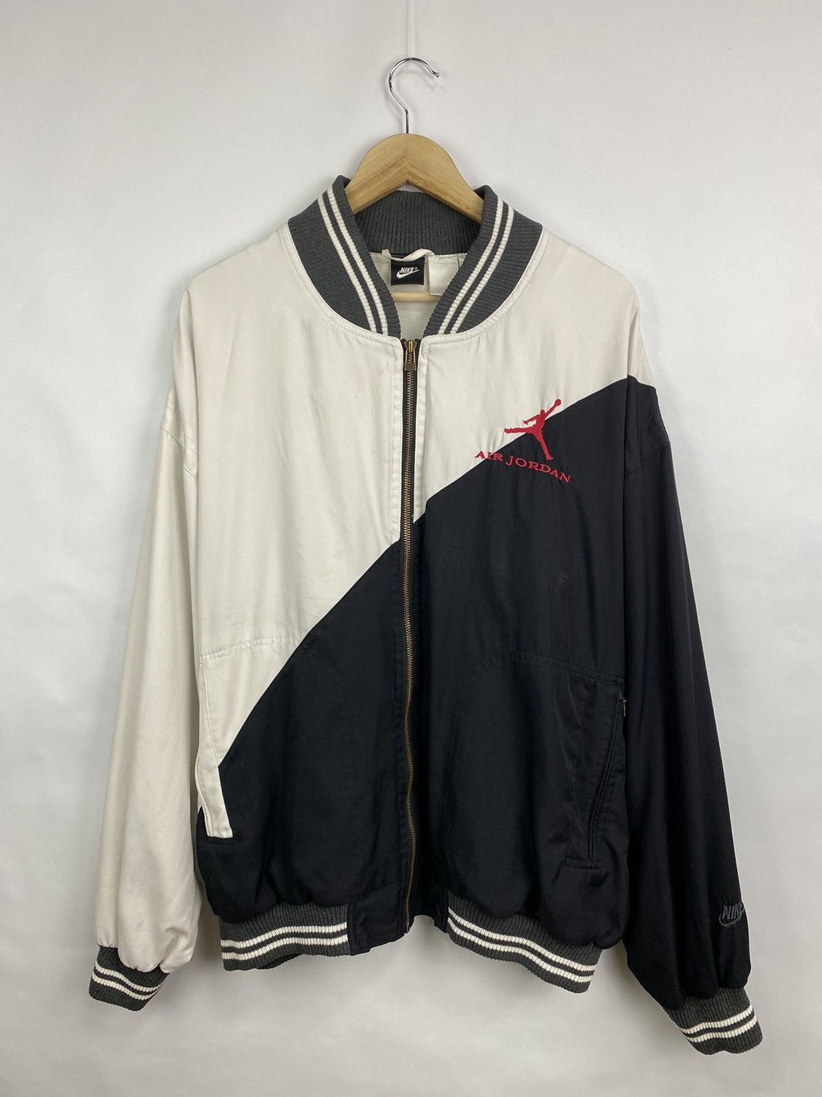 Jordan Brand 🇺🇸 Vintage 90s Jordan 23 Nike Bomber Rare Retro Hype Y2K Size US XXL / EU 58 / 5 - 7 Thumbnail