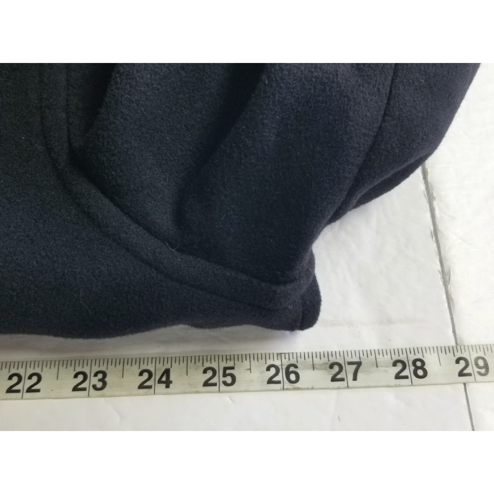 Evergreen VINTAGE Evergreen Pea Coat Blue Wool Double Breasted Pockets Inner Pocket Men XL Regular Coat Size US XL / EU 56 / 4 - 4 Thumbnail