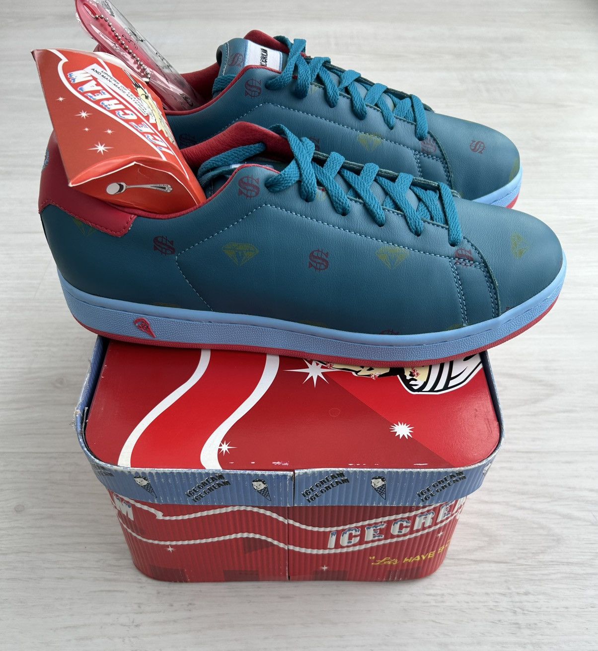 Billionaire Boys Club RARE OG REEBOK X BBC/ICE CREAM BOUTIQUE SNEAKER Size US 10 / EU 43 - 5 Thumbnail