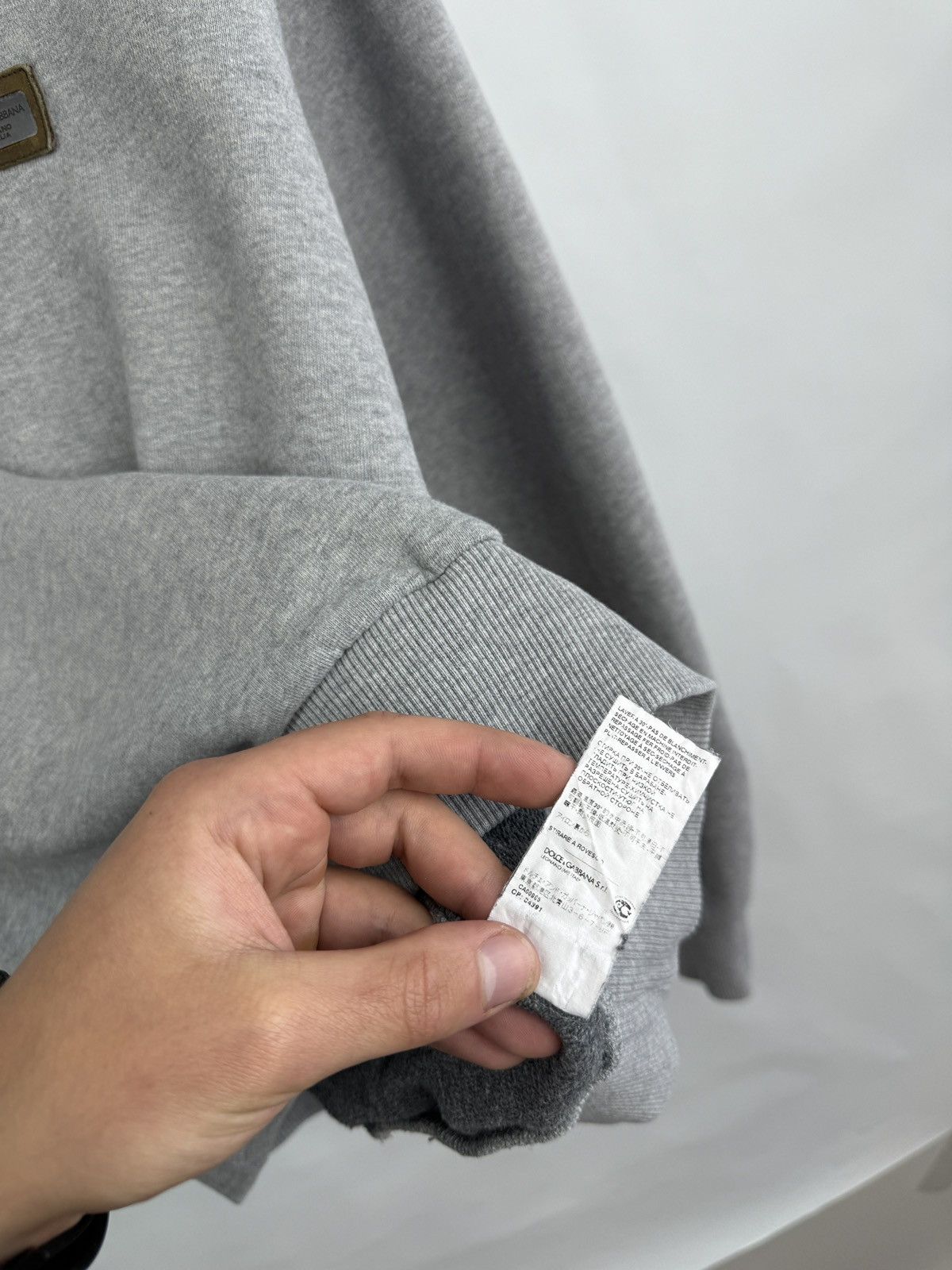 Dolce & Gabbana 🇺🇸 Dolce Gabbana Milano Italia Luxury Hoodie Made in Italy Size US M / EU 48-50 / 2 - 7 Thumbnail