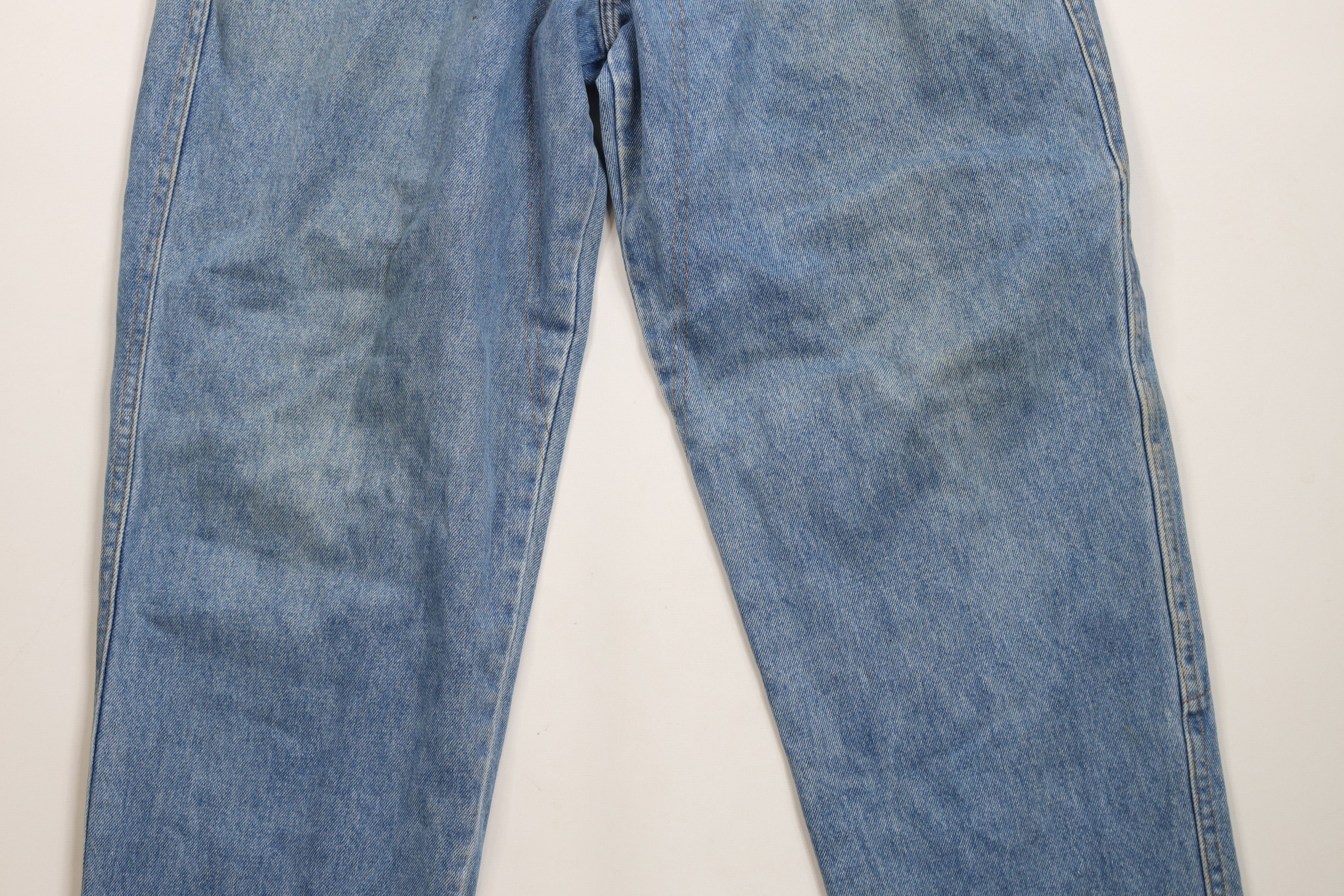 Marithe + Francois Girbaud × Vintage Vintage 90s Marithe Francois Girbaud Leg Jeans Blue USA Size US 30 / EU 46 - 3 Thumbnail