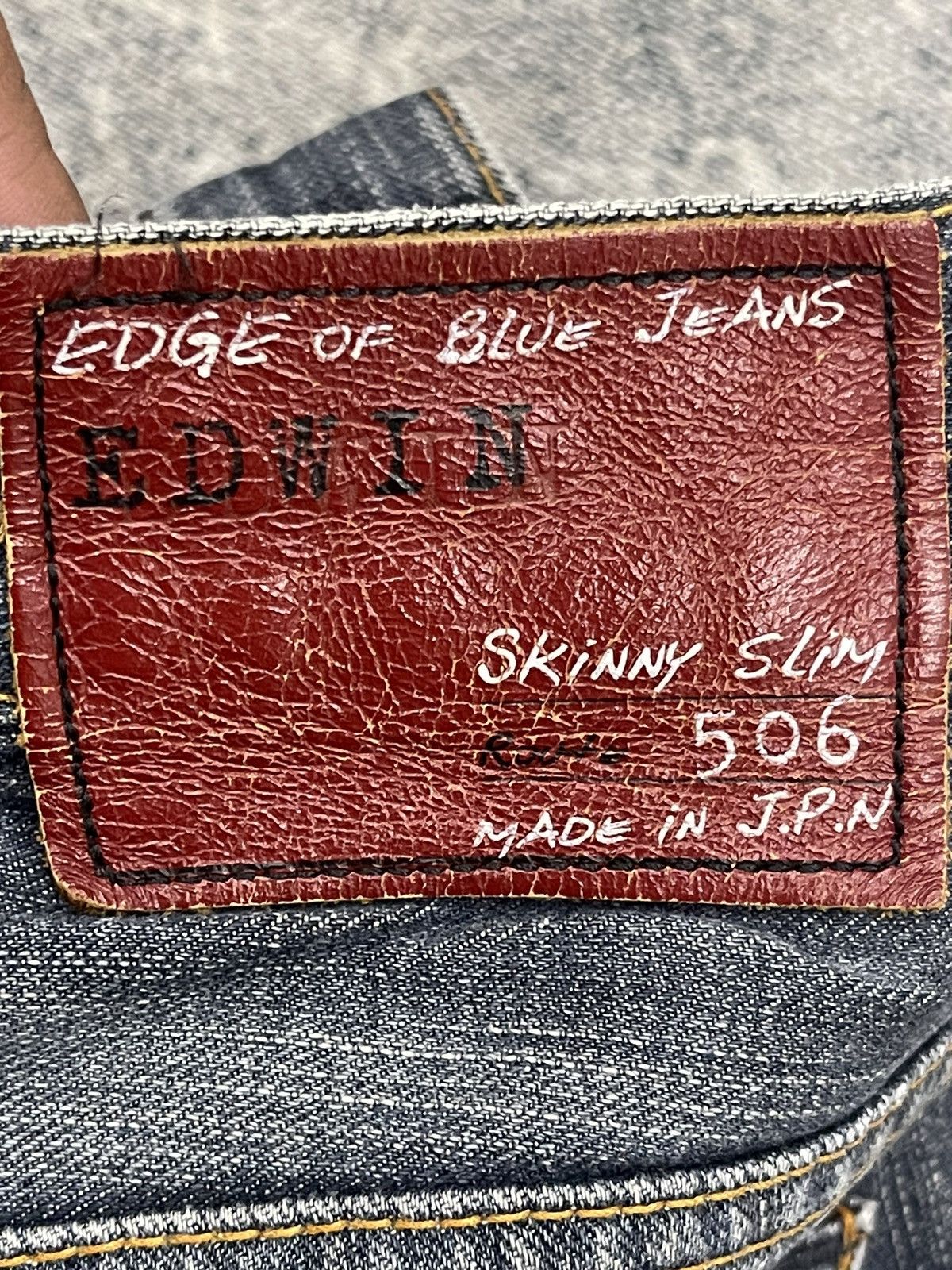 Edwin Edwin Edge Of Blue Distressed Jeans s21 Size US 32 / EU 48 - 14 Thumbnail