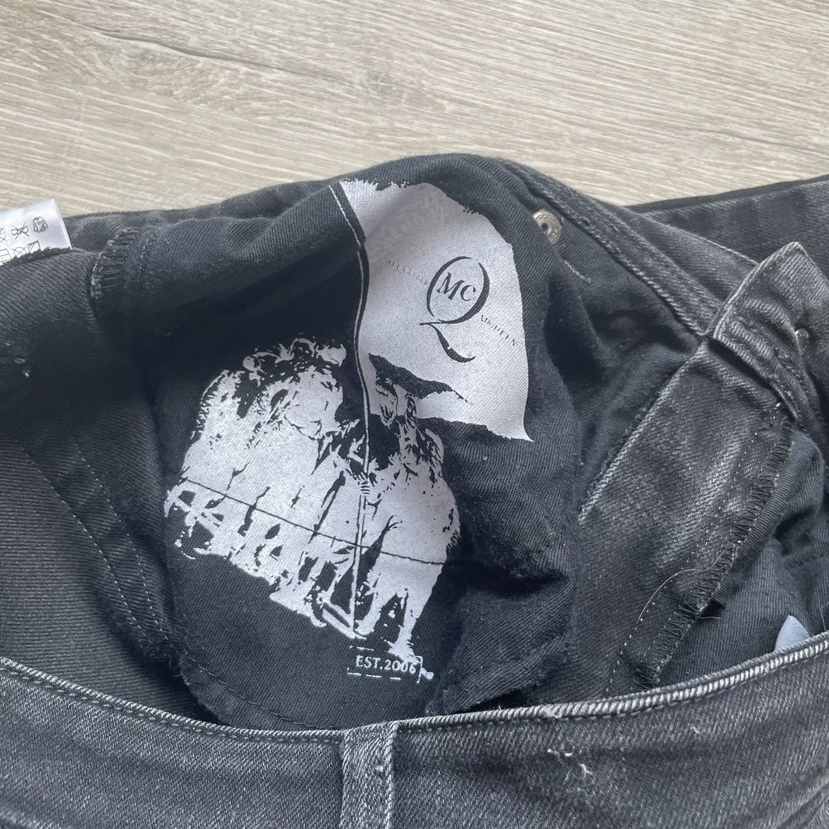 Alexander McQueen × Vintage Alexander McQueen Big Logo Jeans Size US 30 / EU 46 - 8 Thumbnail
