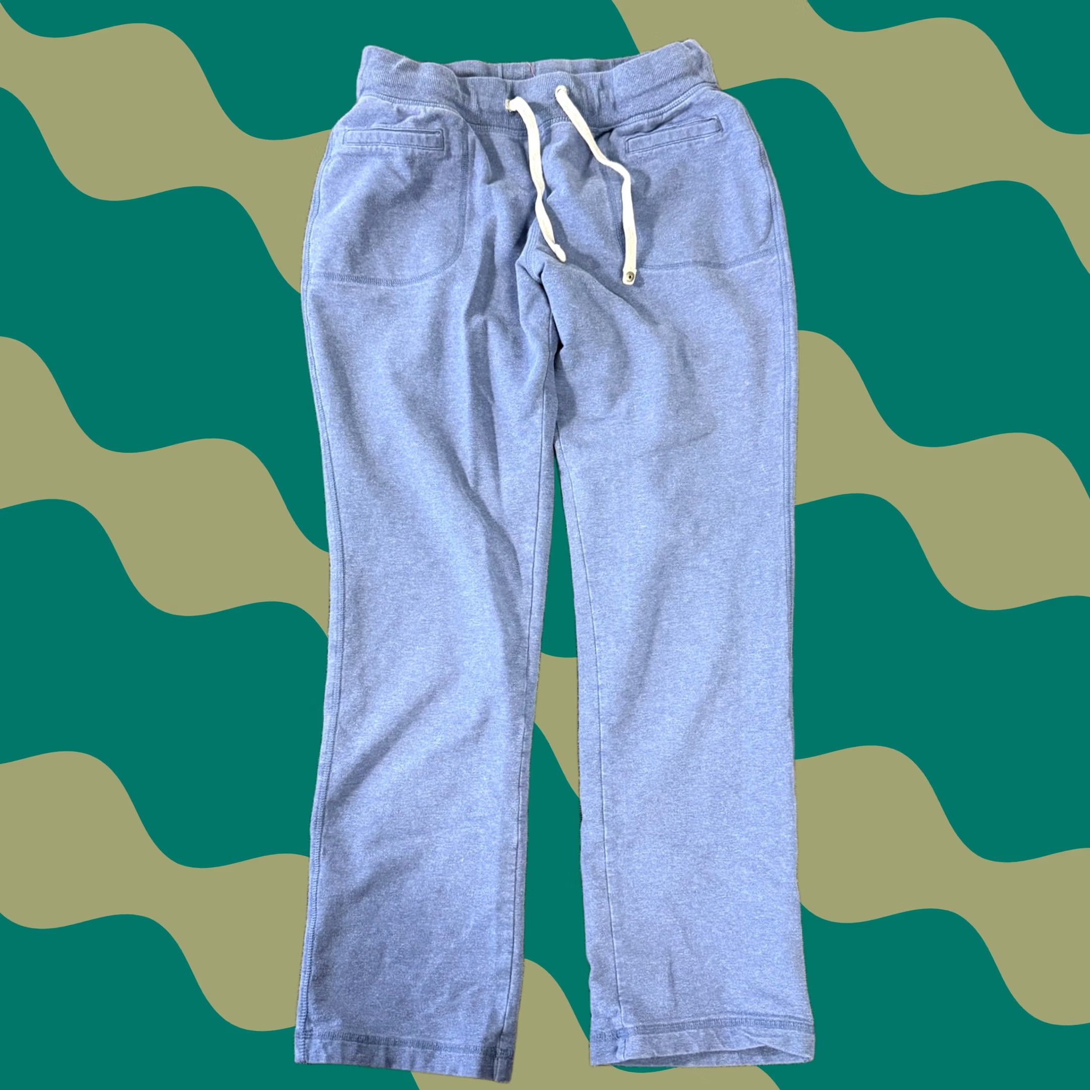 Jockey VINTAGE Jockey USA Originals Embroidered Blue Baggy Sweatpants Women’s S Blue Baggy Sweatpants Womens S Size 28" / US 6 / IT 42 - 1 Thumbnail