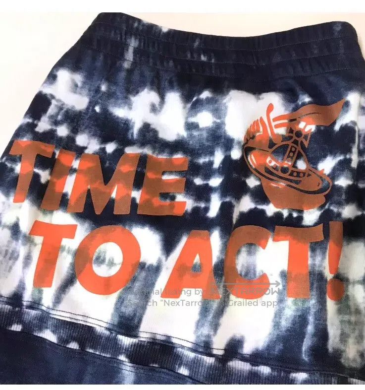 Vivienne Westwood Vivienne Westwood size S Tie-Dye and Graffiti Inspired Skir Size 24" / US 00 / IT 34 - 4 Thumbnail