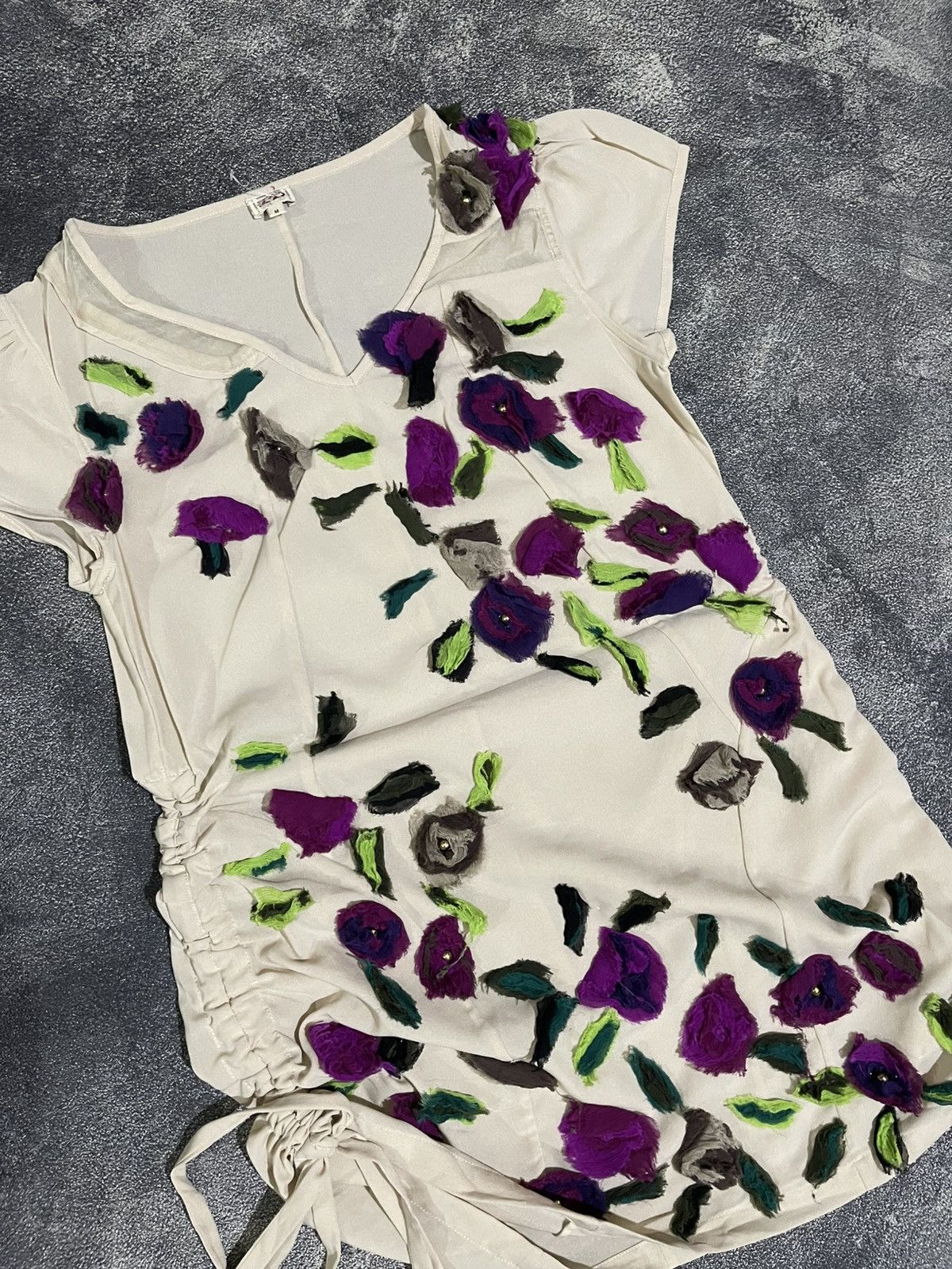 Kenzo Kenzo Floral Blouse Size S / US 4 / IT 40 - 3 Thumbnail