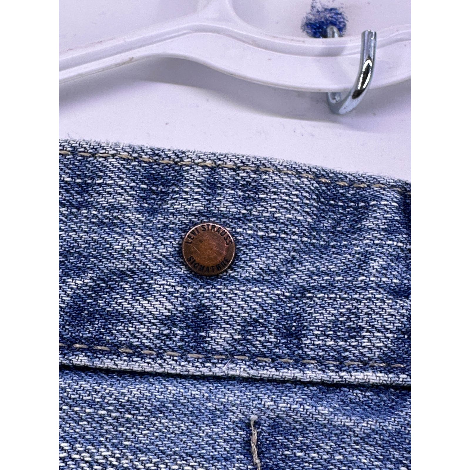 Levi's Blue Levi Strauss Authentic Signature Copper Reveted Size 30 Size US 30 / EU 46 - 9 Thumbnail
