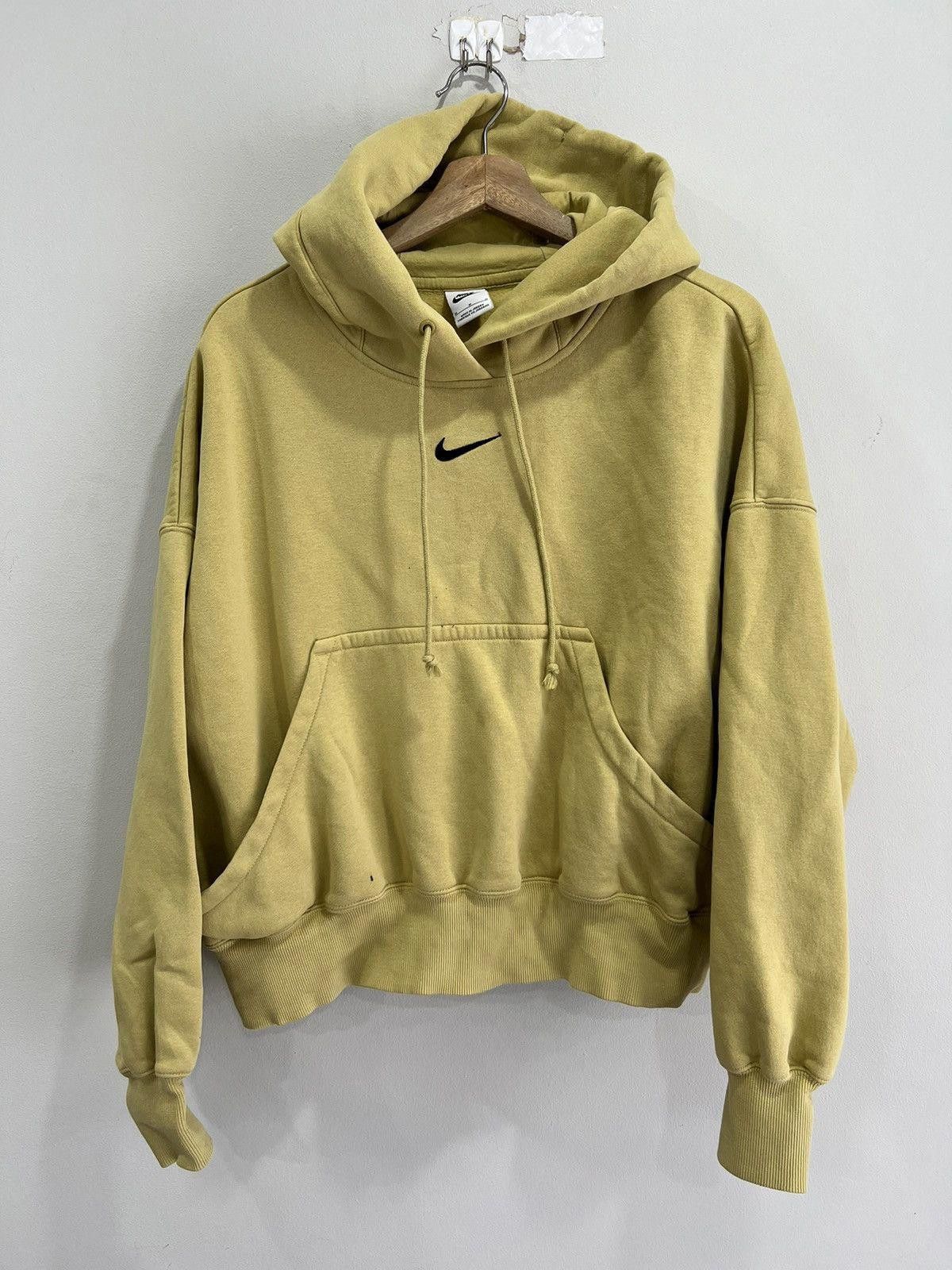 Nike Womens Nike Y2K Center Swoosh Hoodie Mid Check Size M / US 6-8 / IT 42-44 - 1 Thumbnail