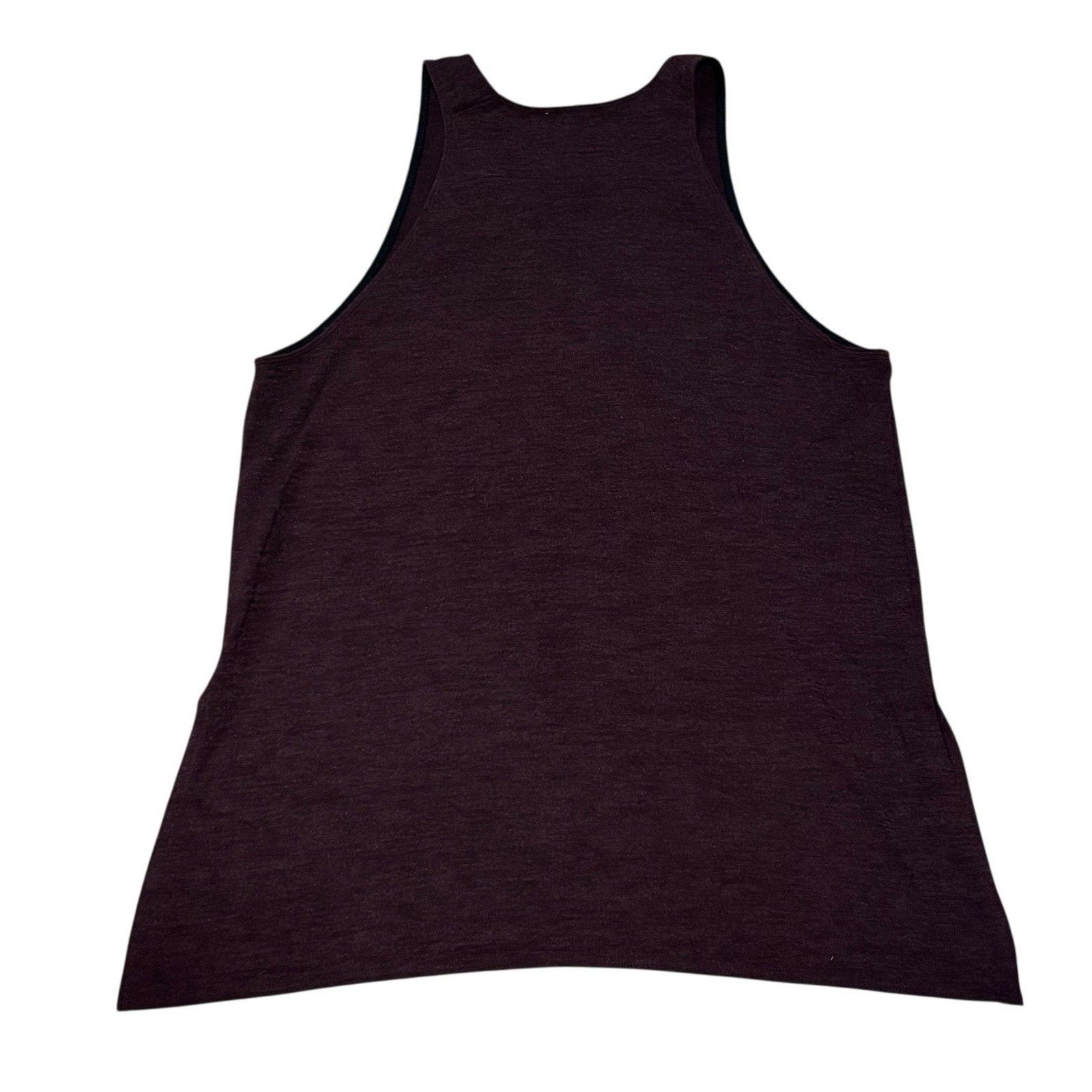 Aritzia Aritzia Wilfred Free Knit Tank Burgundy Wine Medium Size M / US 6-8 / IT 42-44 - 2 Thumbnail